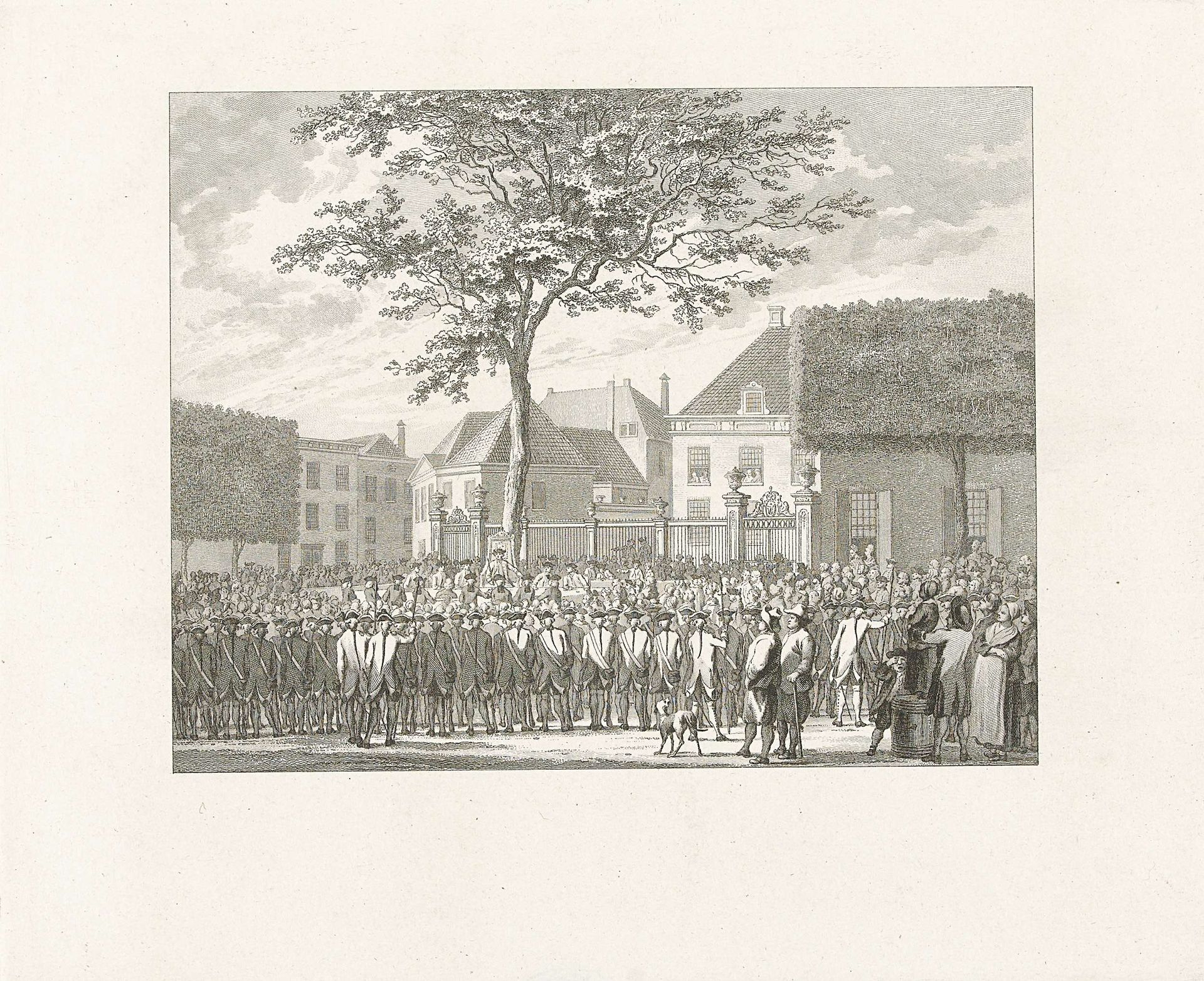 Leengerecht te Zutphen, 1764 by Reinier Vinkeles