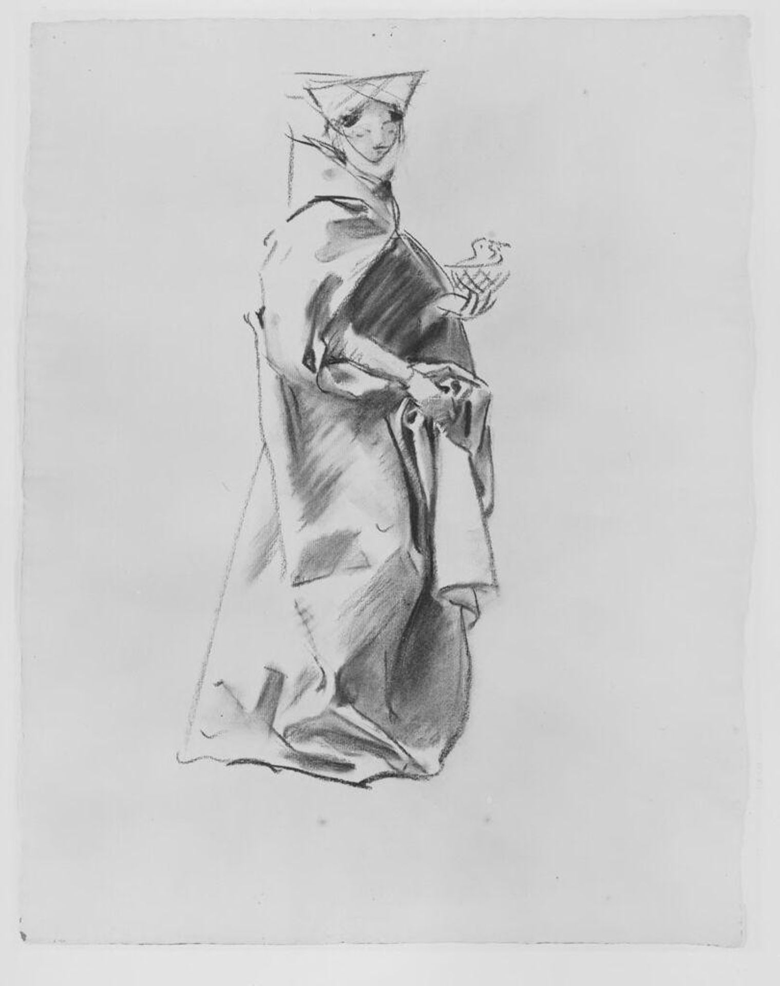 Study of Female Figure by John Singer Sargent