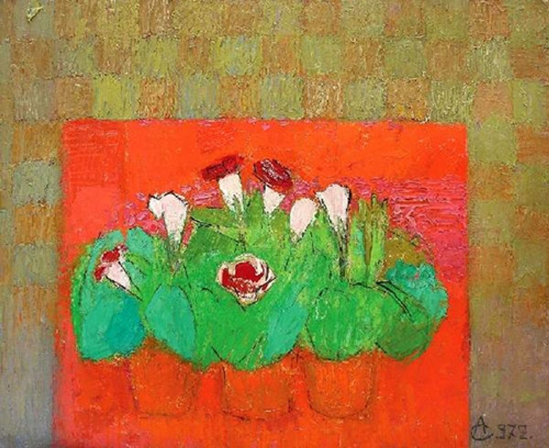 Still Life with Flowers by Alexandru Ciucurencu
