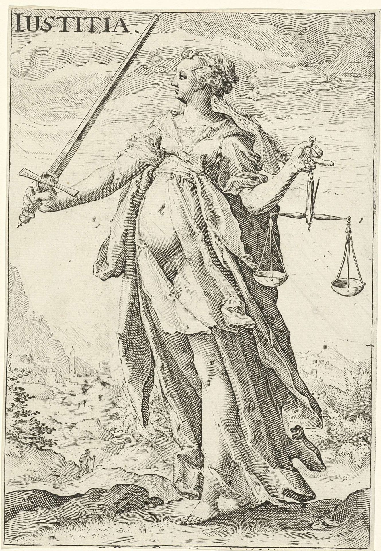 Rechtvaardigheid (Justitia) by Anonymous