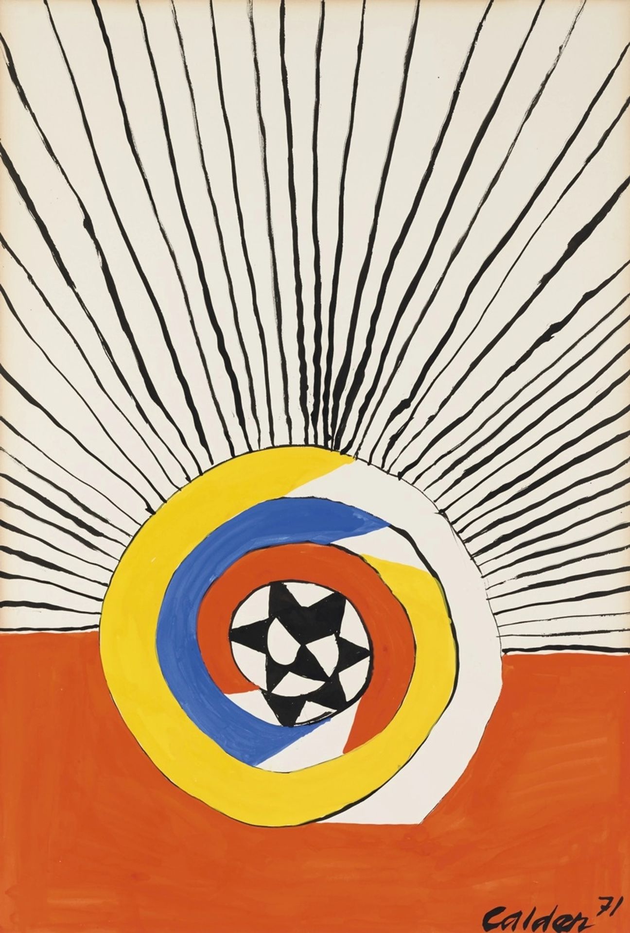 Radiating Rhythm by Alexander Calder