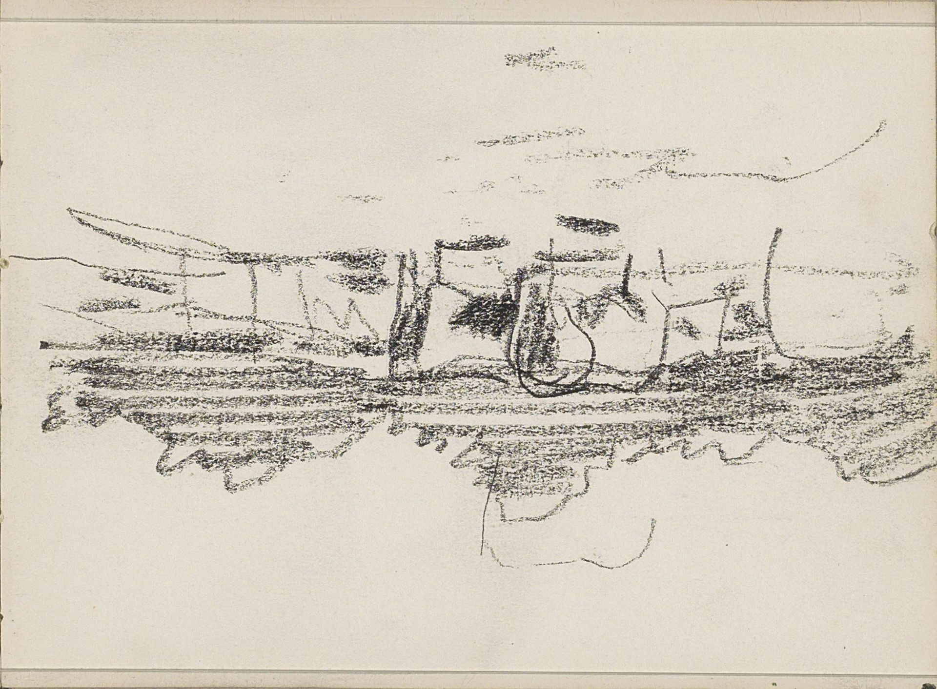 Koeien in een weiland by Anton Mauve