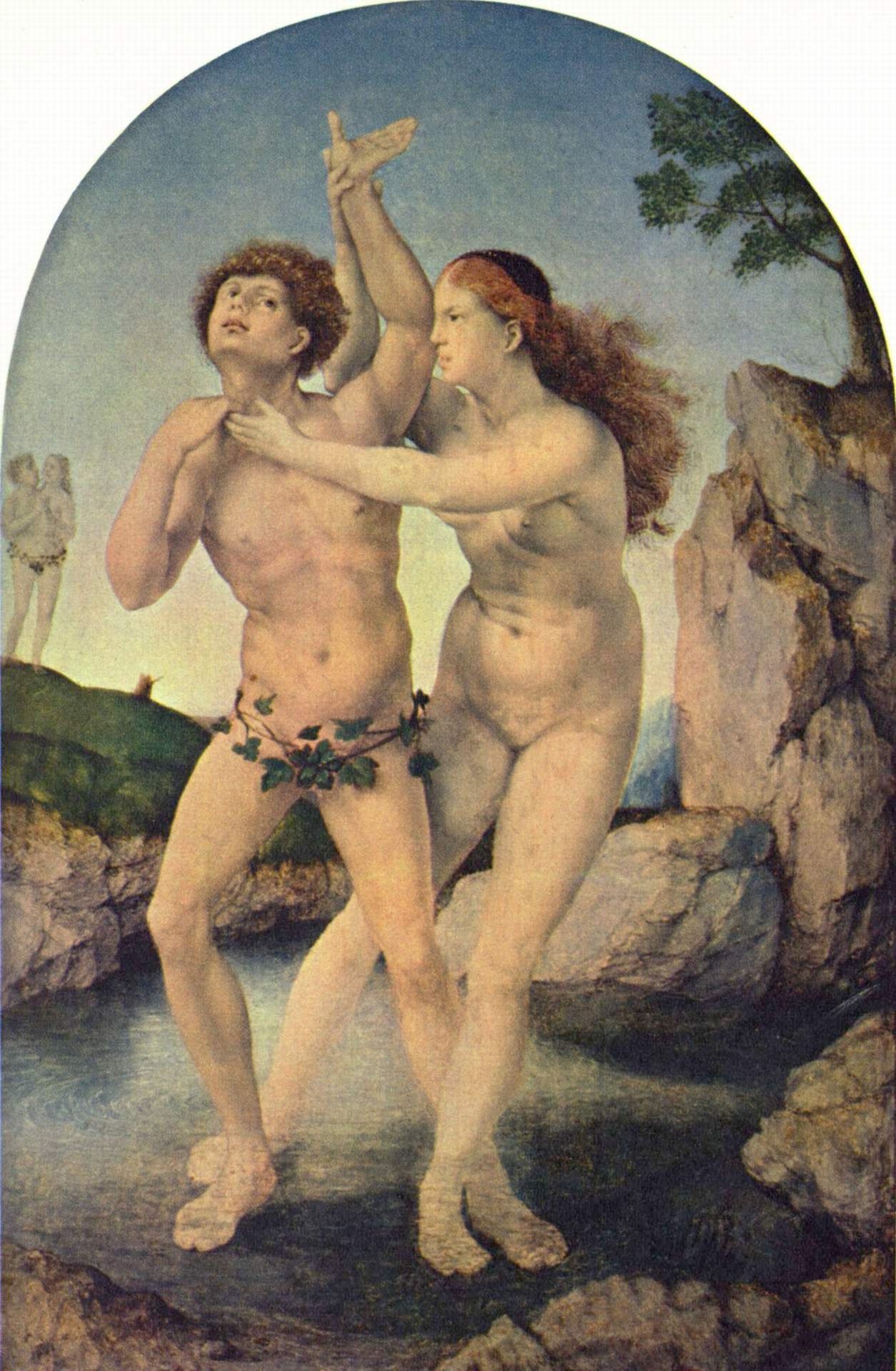 The metamorphosis of Hermaphrodite and Salmacis by Mabuse