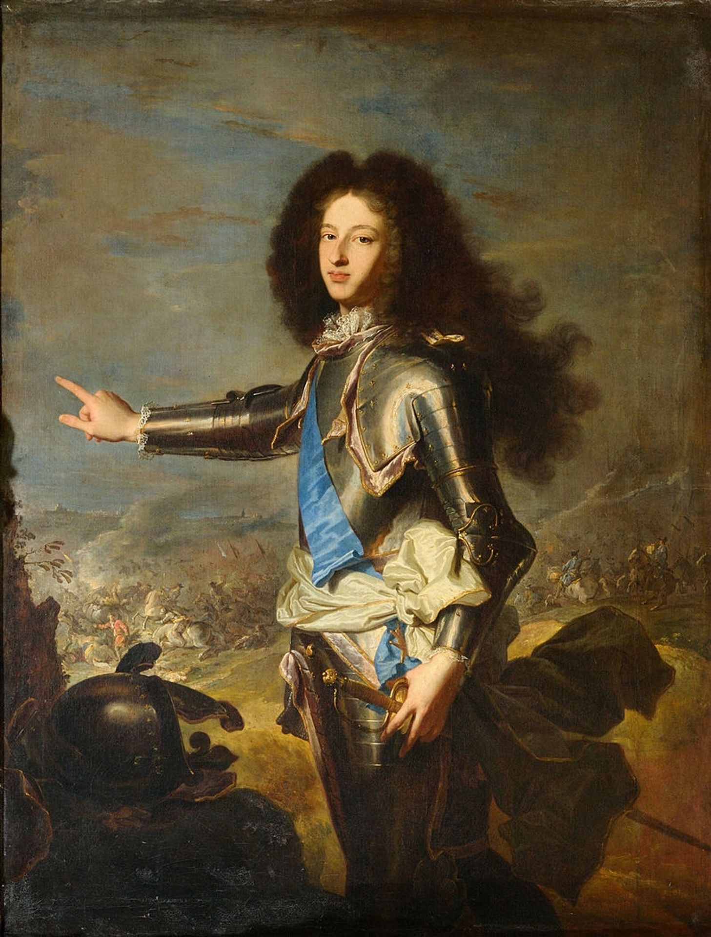 Louis De France, Duc De Bourgogne by Hyacinthe Rigaud