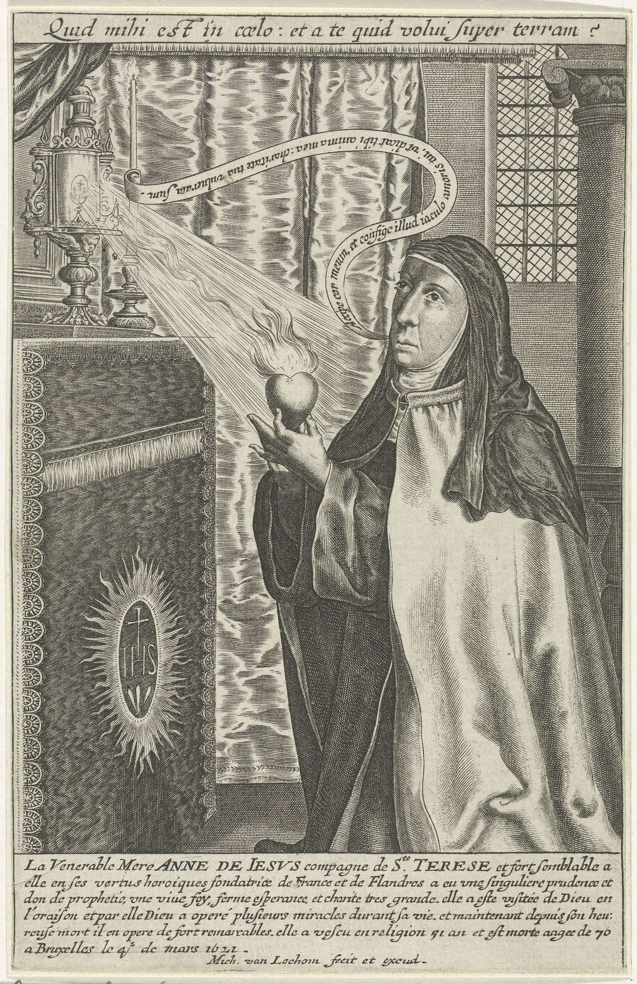 Anna van Jezus by Michel van Lochom