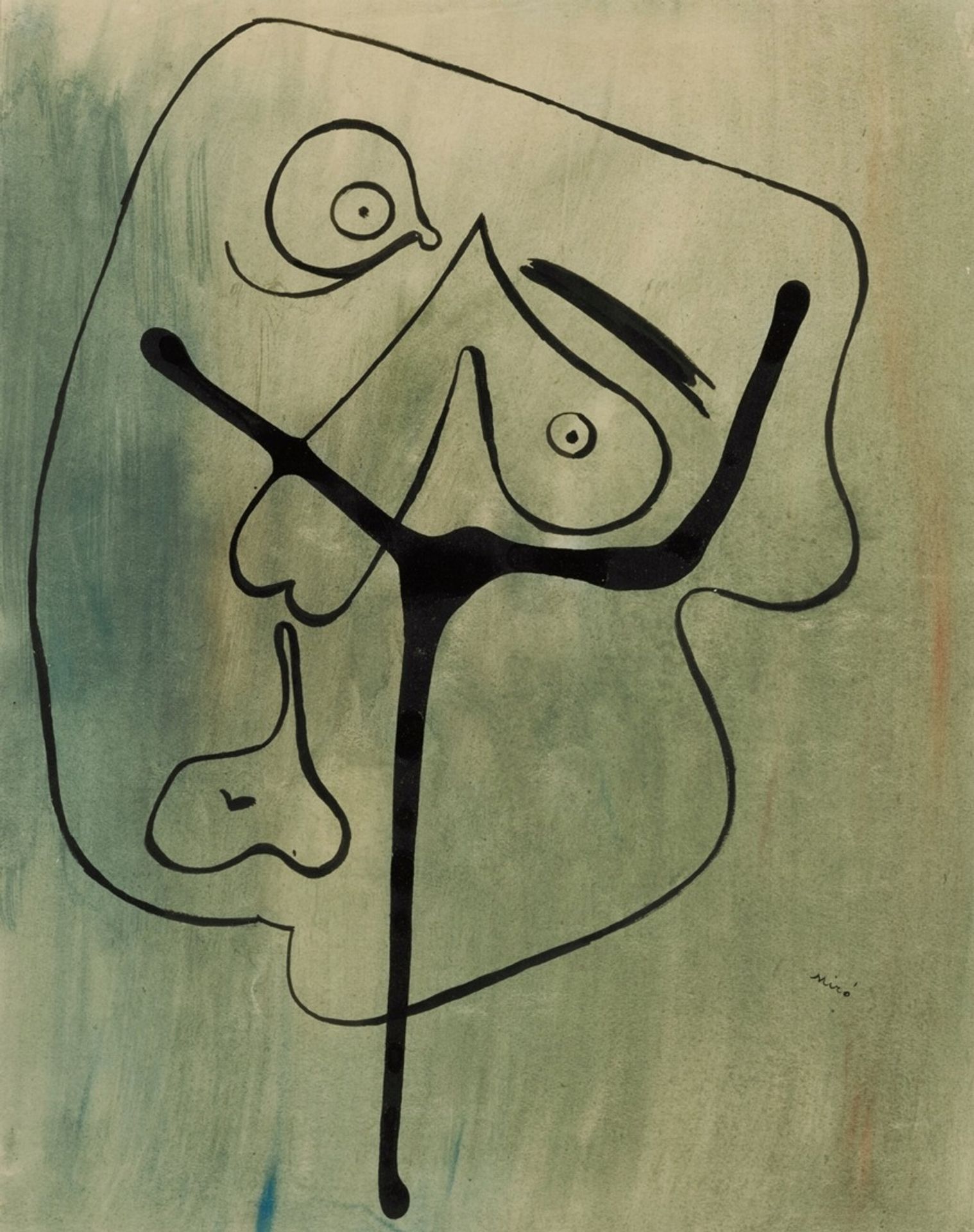 Figure en état de métamorphose by Joan Miró
