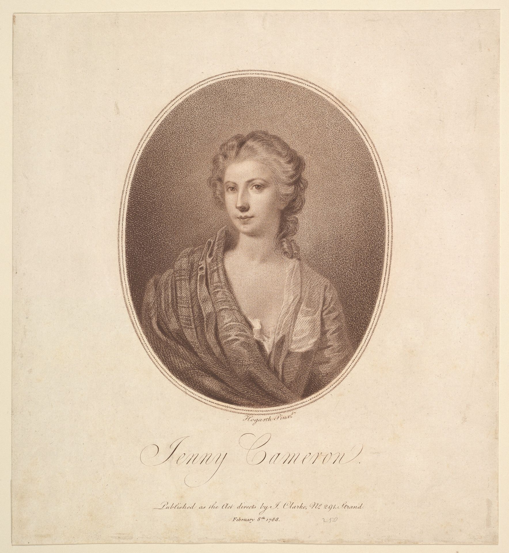 Jenny Cameron by William Hogarth