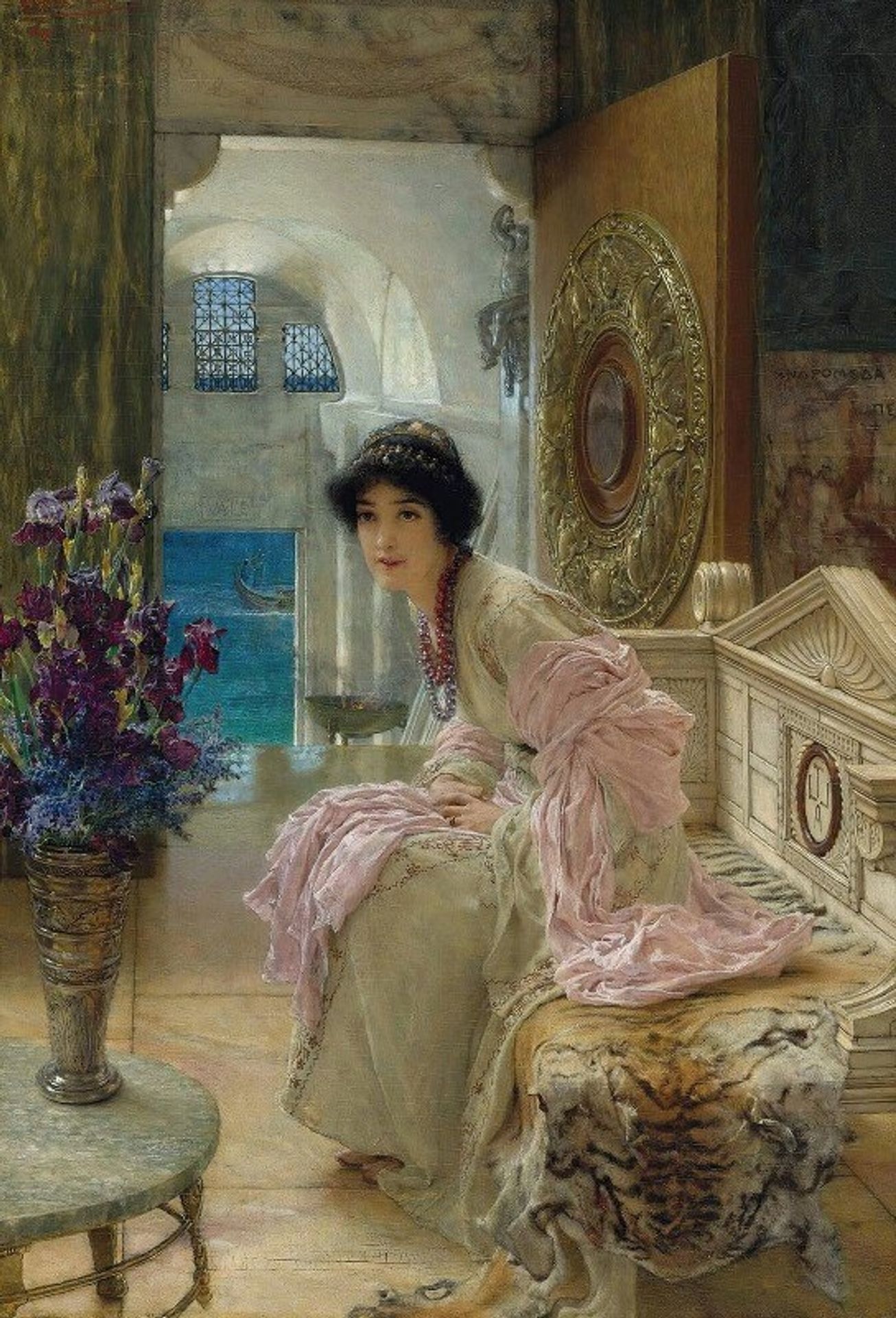 Watching And Waiting by Lawrence Alma-Tadema