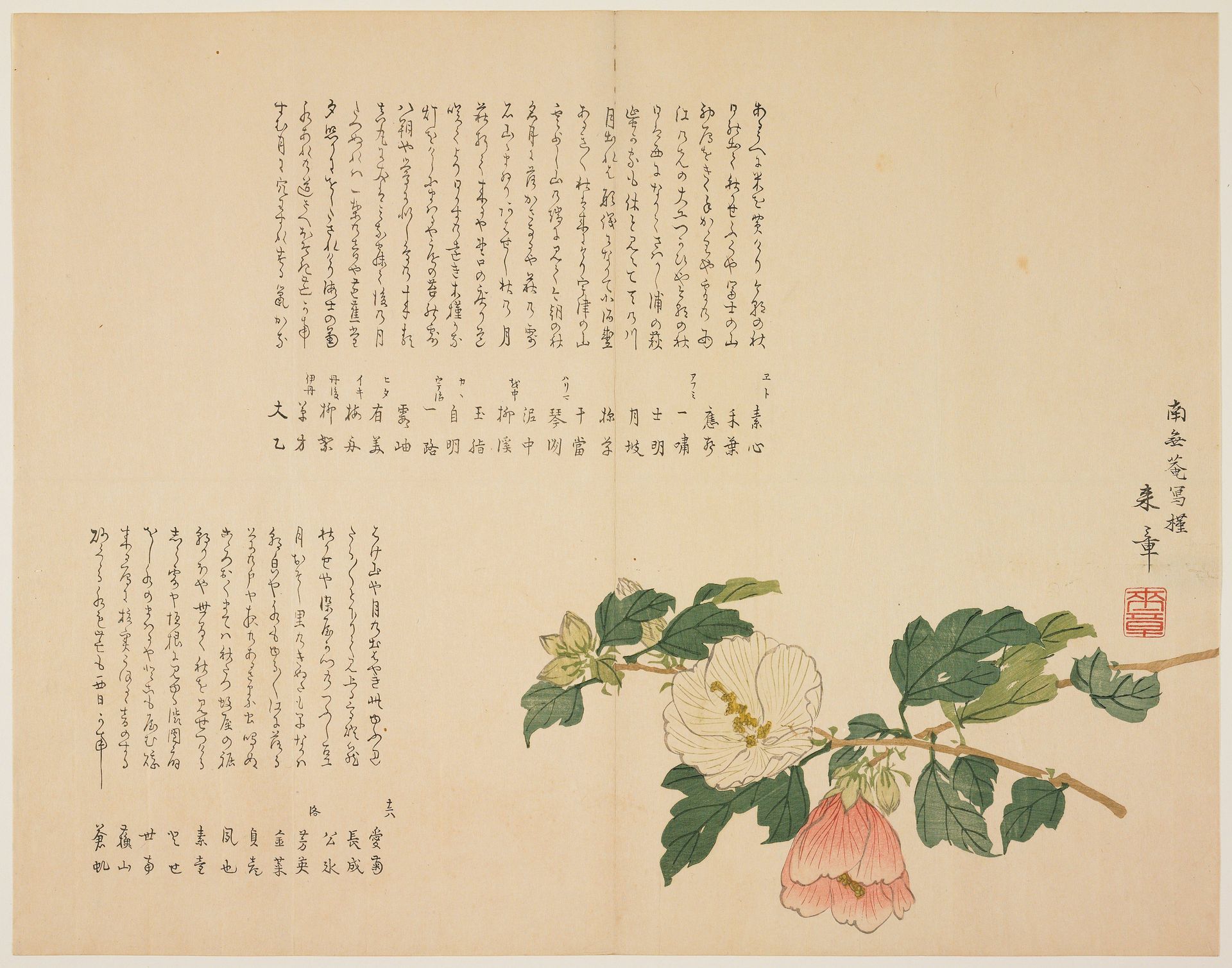 Roses of Sharon by Nakajima Raishō