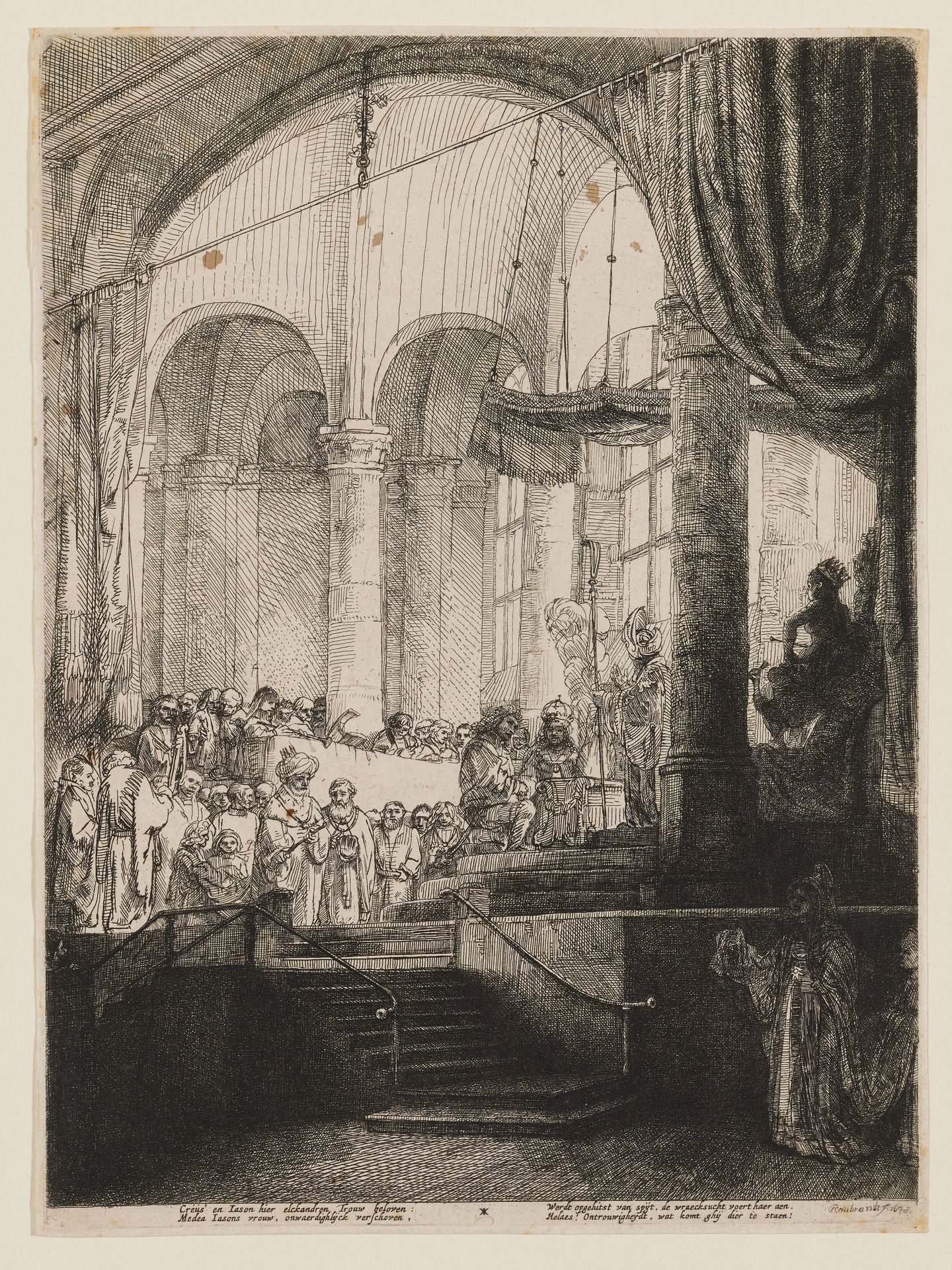 Medea- or the Marriage of Jason and Creusa by Rembrandt van Rijn