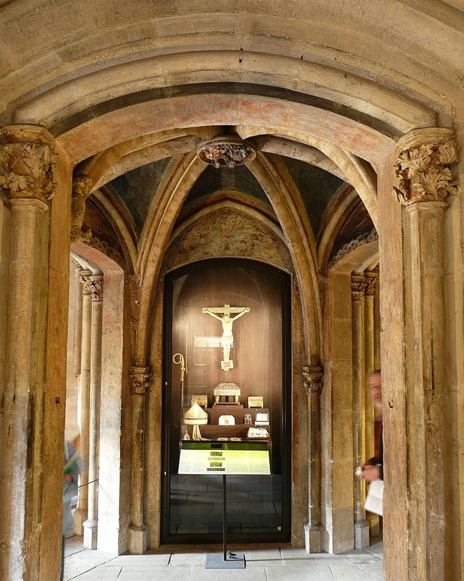 Crypt, Basilica of Saint Sernin, France by Romanesque Architecture