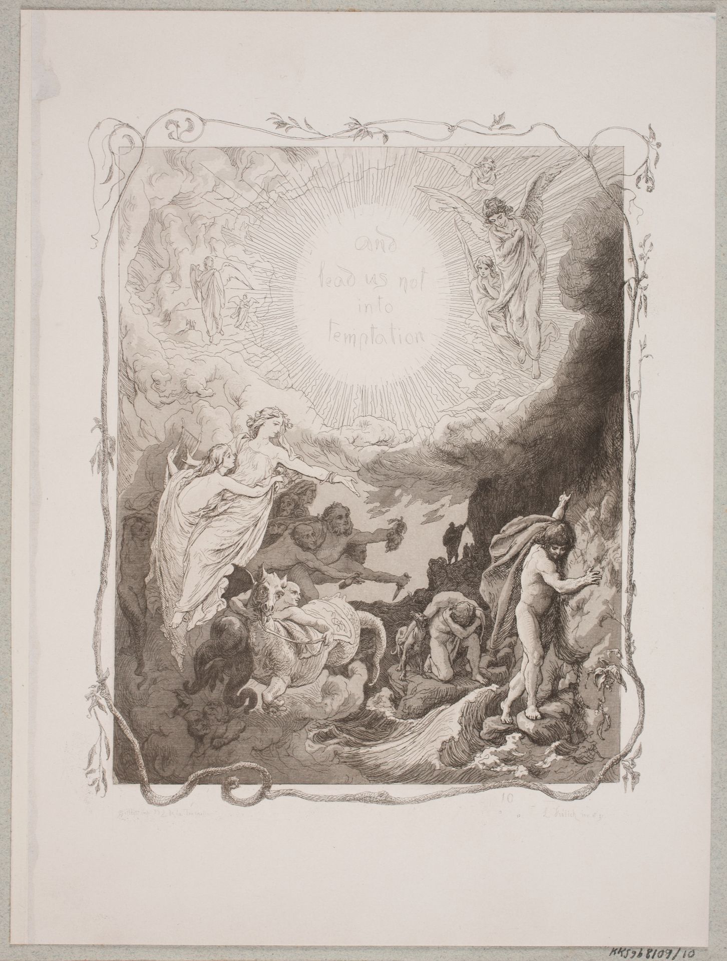Illustration til "The Lord's Prayer" by Lorenz Frølich