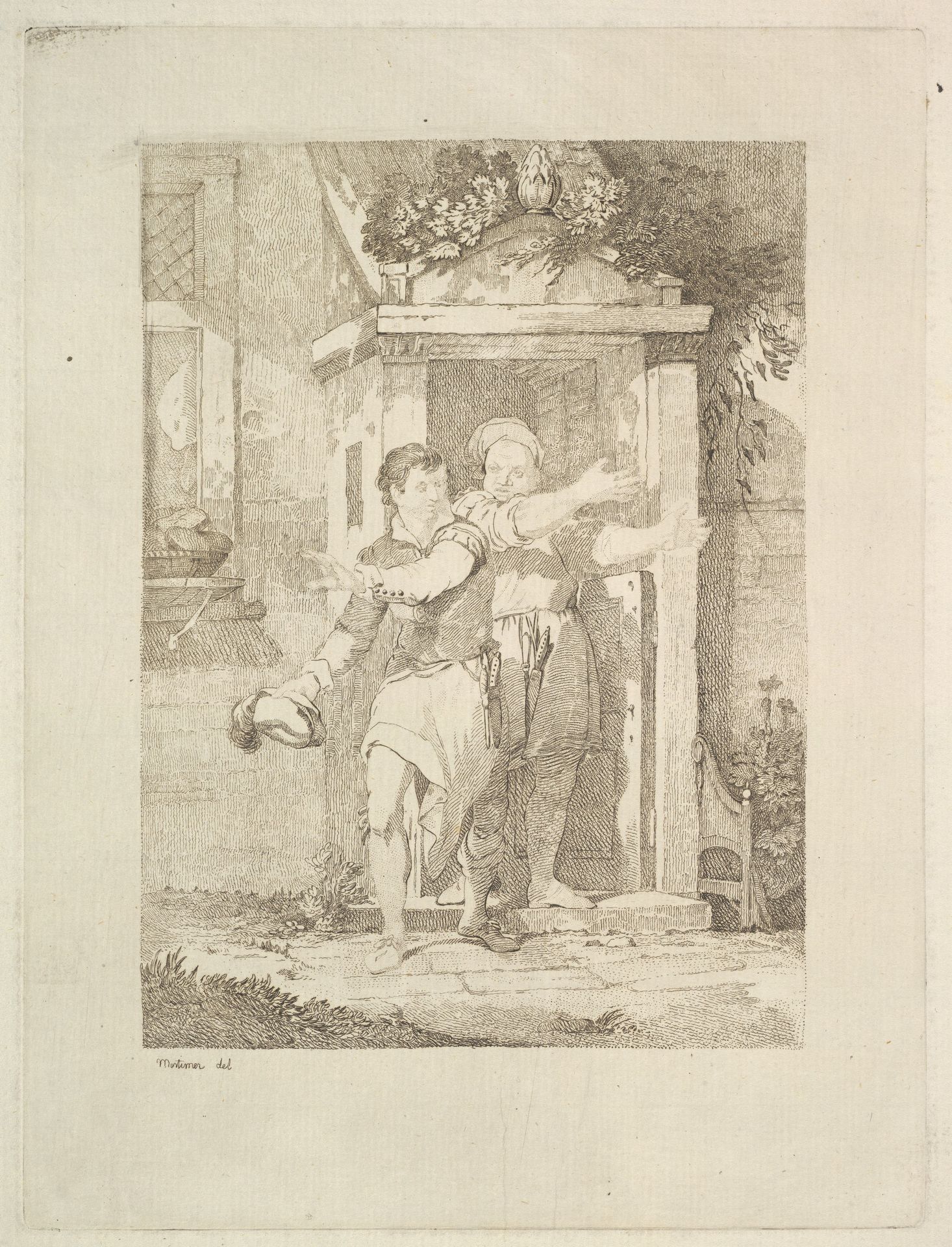 The Coke and Perkin (The Cook's Tale, Chaucer's Canterbury Tales) by Francis Chesham
