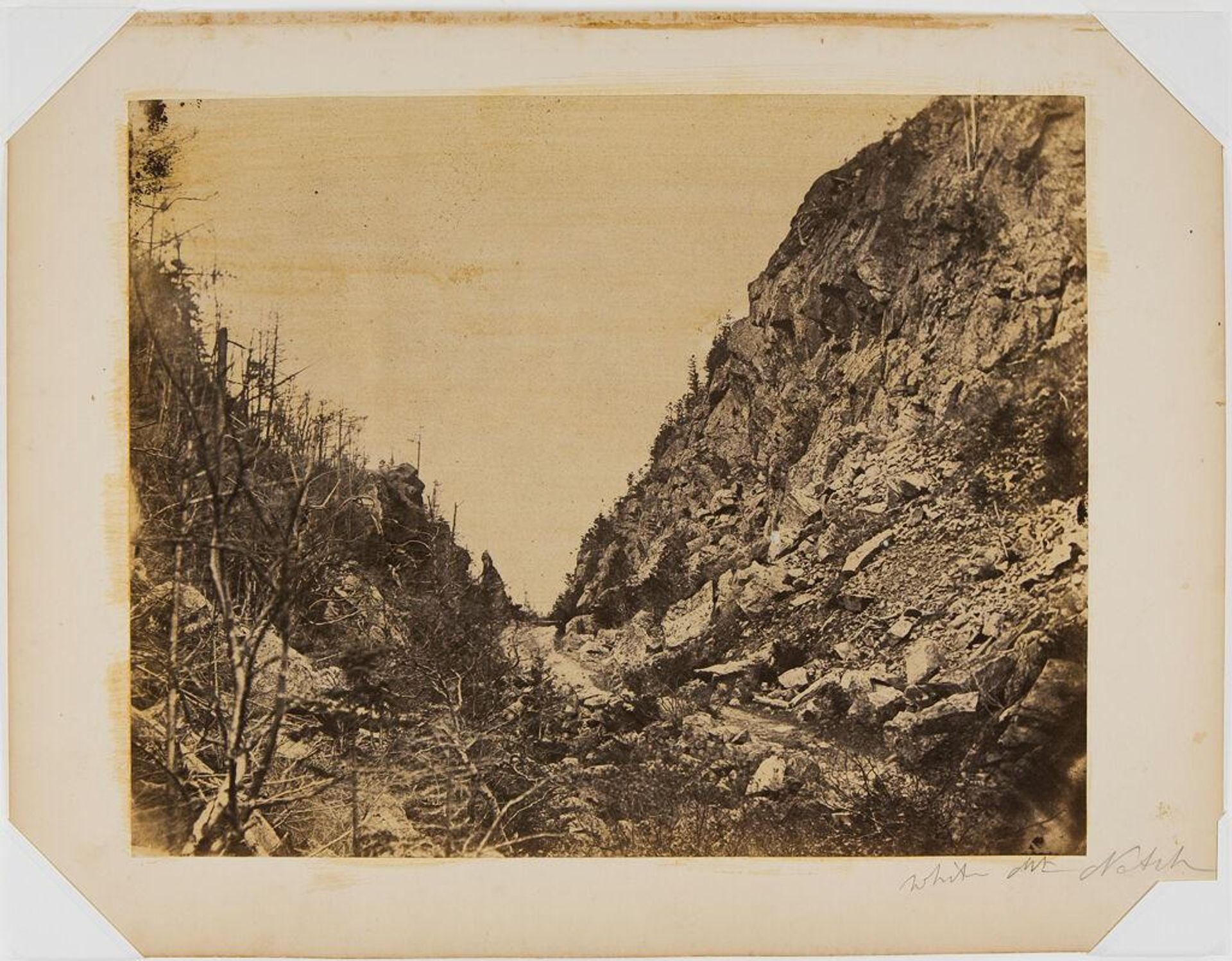 White Mountain Notch by John Adams Whipple