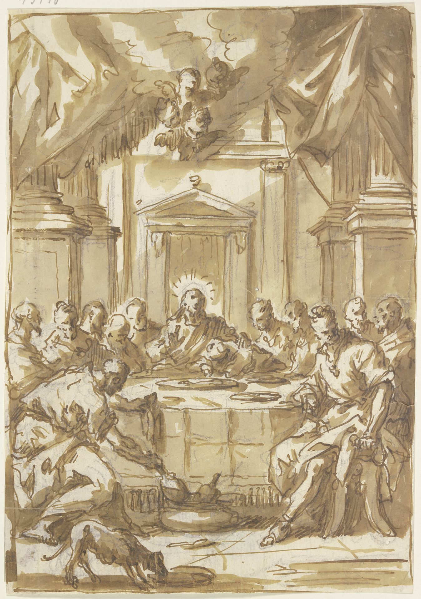 The Last Supper by Gaspare Diziani