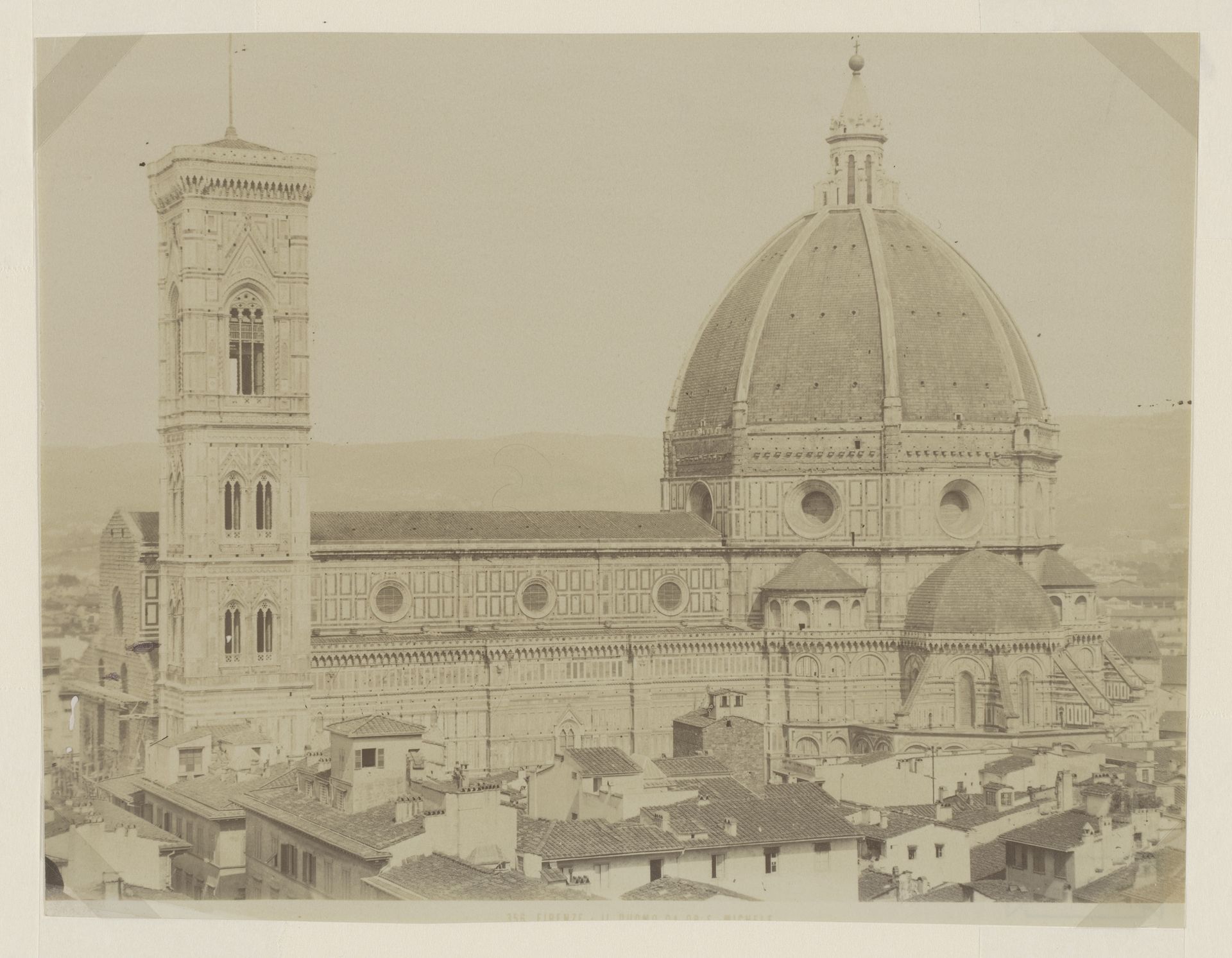 Kathedraal van Florence, Italië by Fratelli Alinari