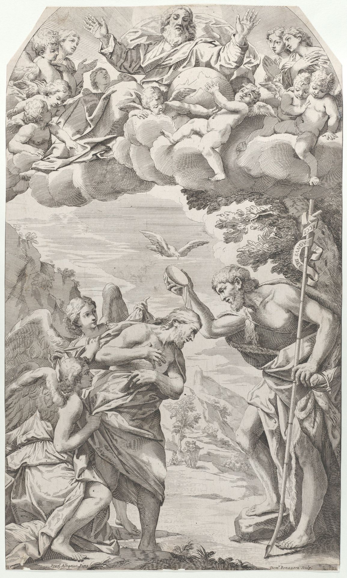 The Baptism of Christ by Domenico Maria Bonavera