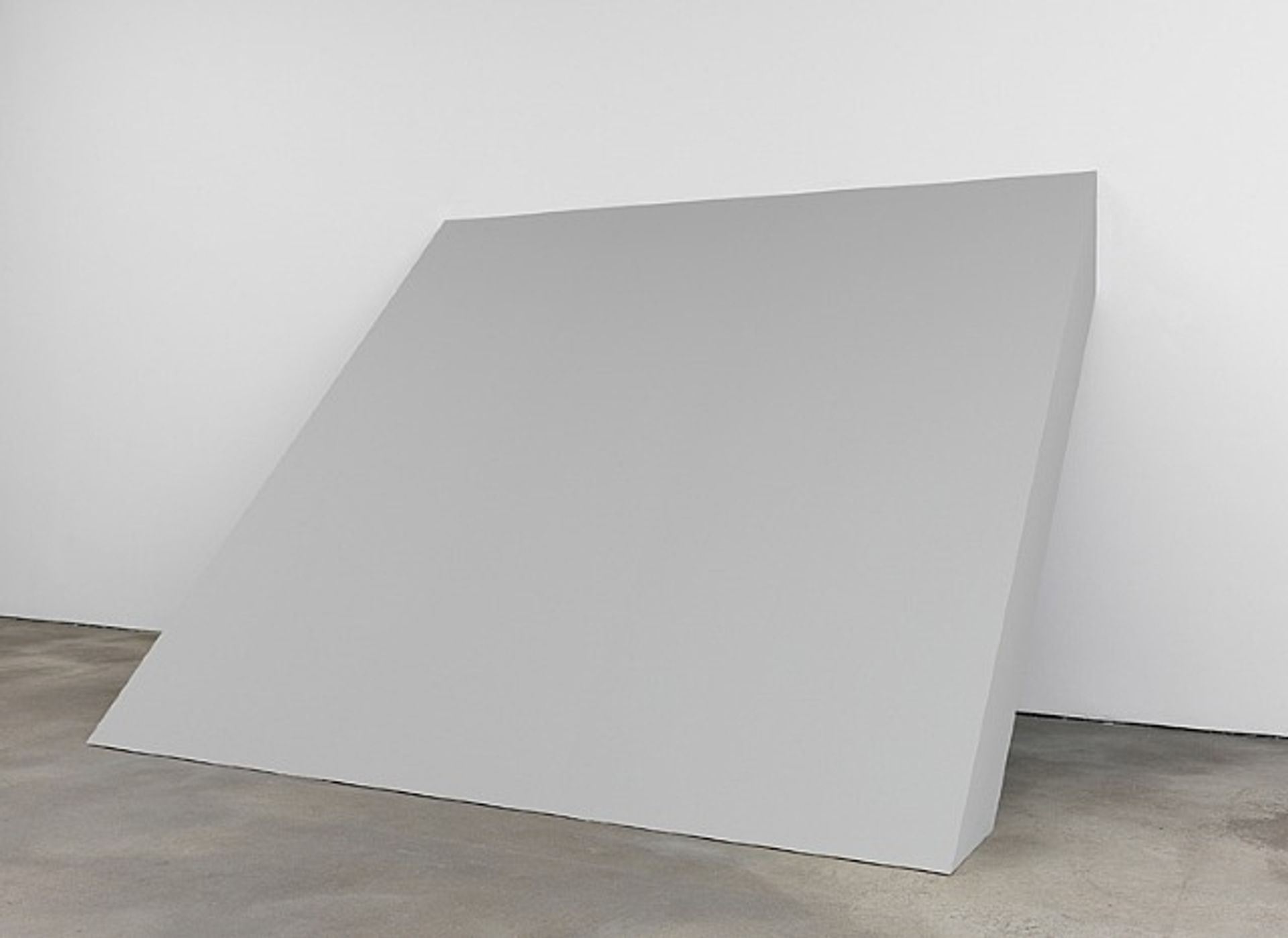 Wall-Floor Slab by Robert Morris