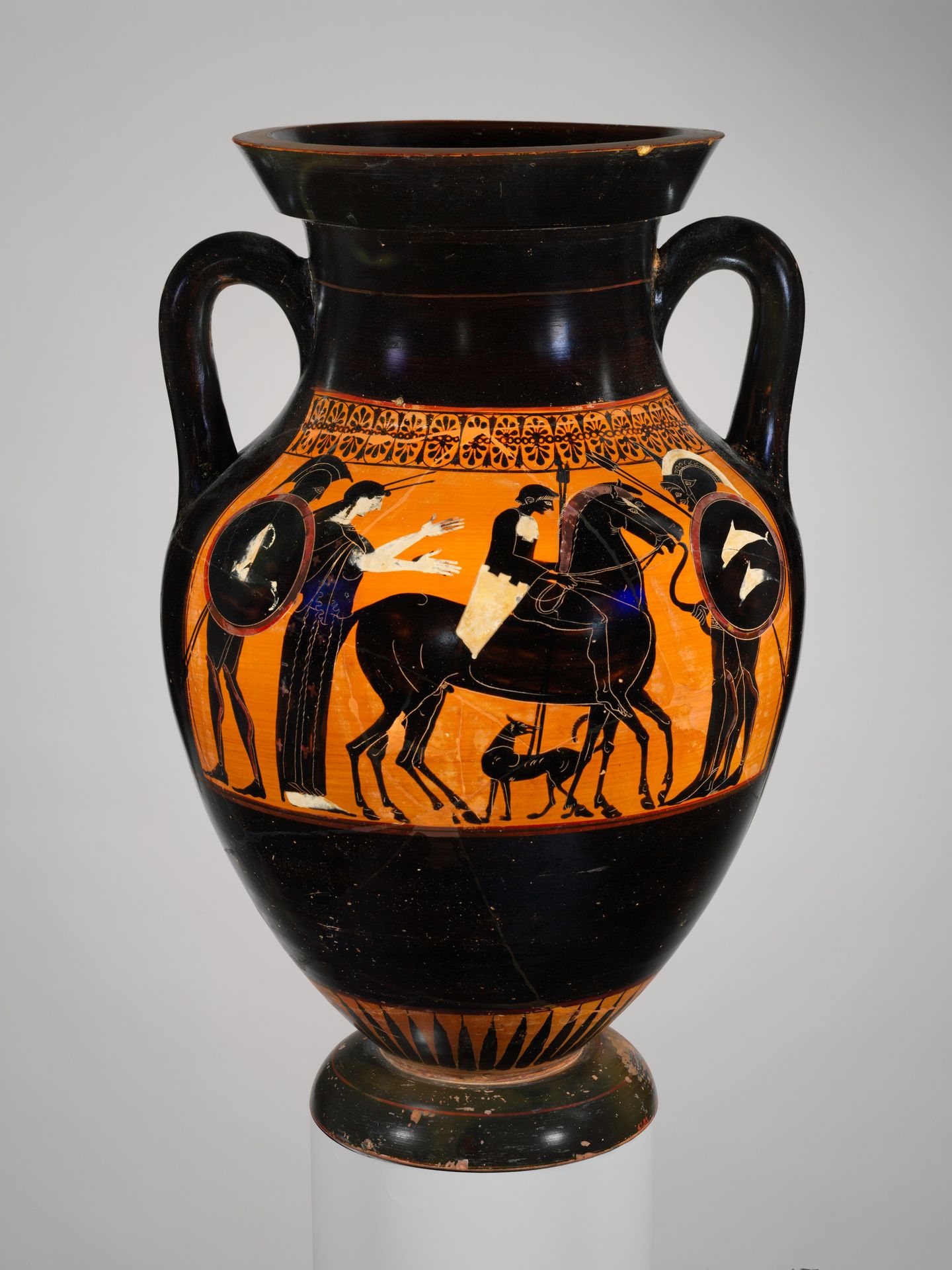 Terracotta amphora (jar) by Group of Toronto 305