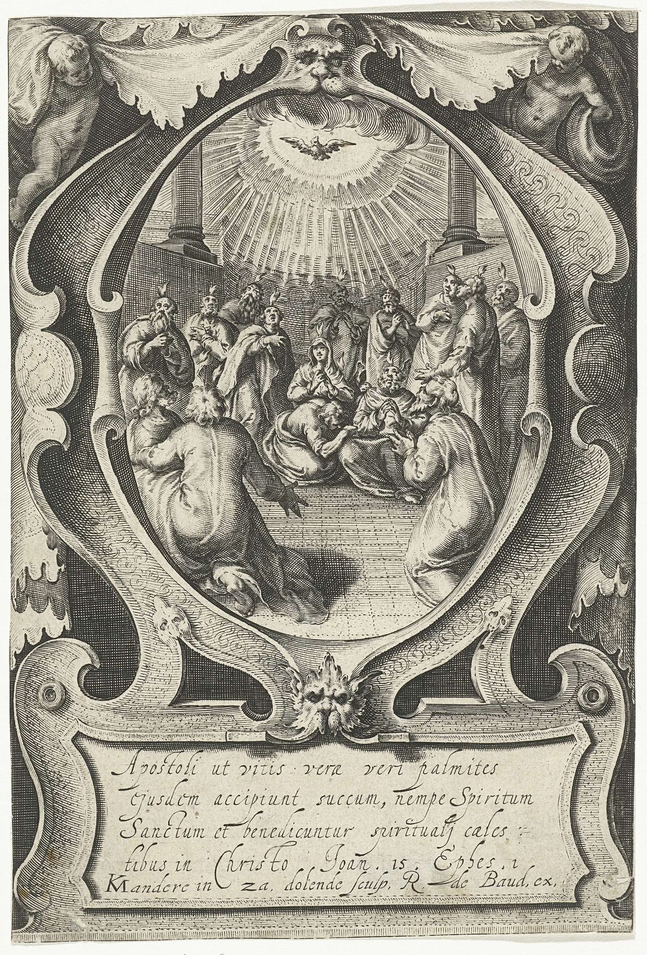 Uitstorting van de Heilige Geest by Zacharias Dolendo