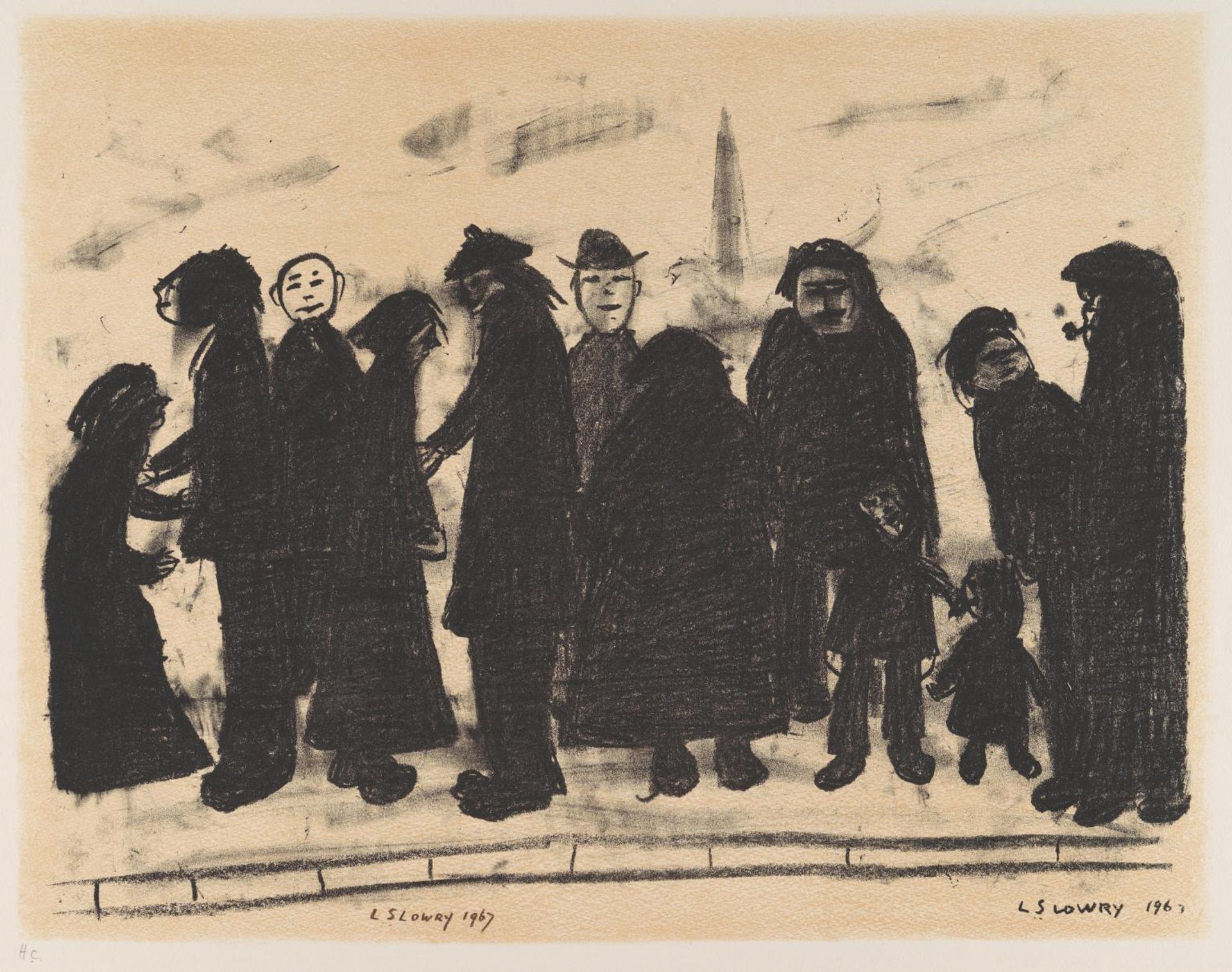 Shapes & Sizes by  L.S. Lowry