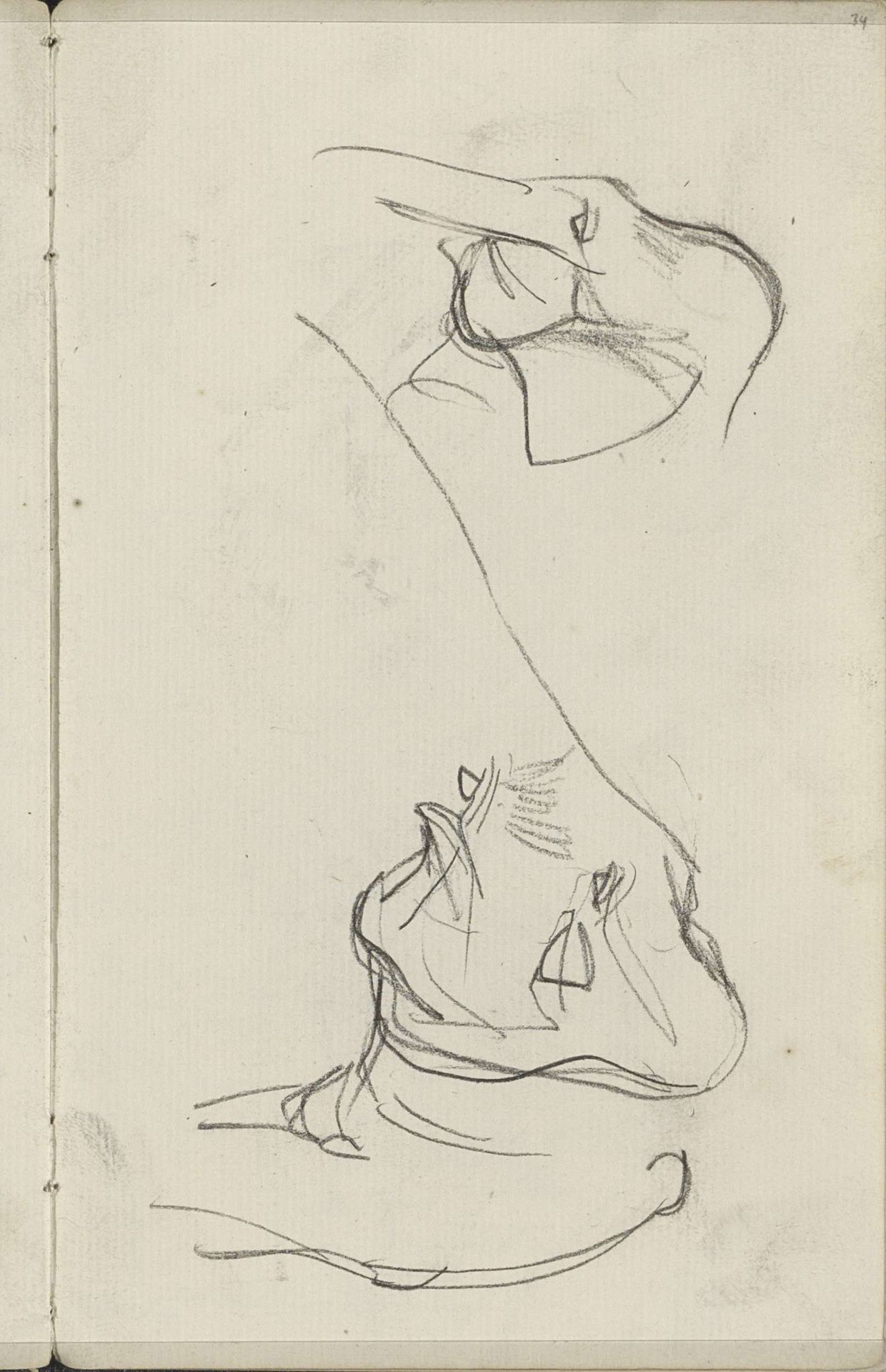 Twee olifanten by George Hendrik Breitner