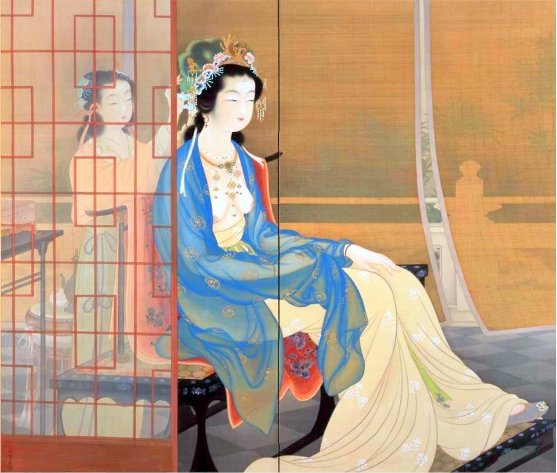Yang gui fei by Uemura Shoen