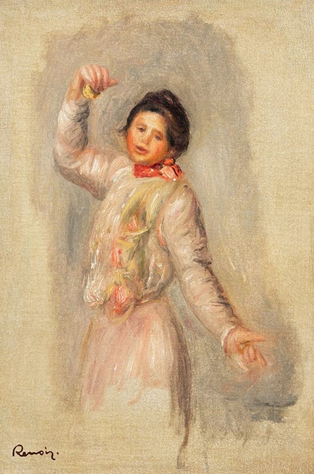 Danseuse aux castagnettes by Pierre-Auguste Renoir