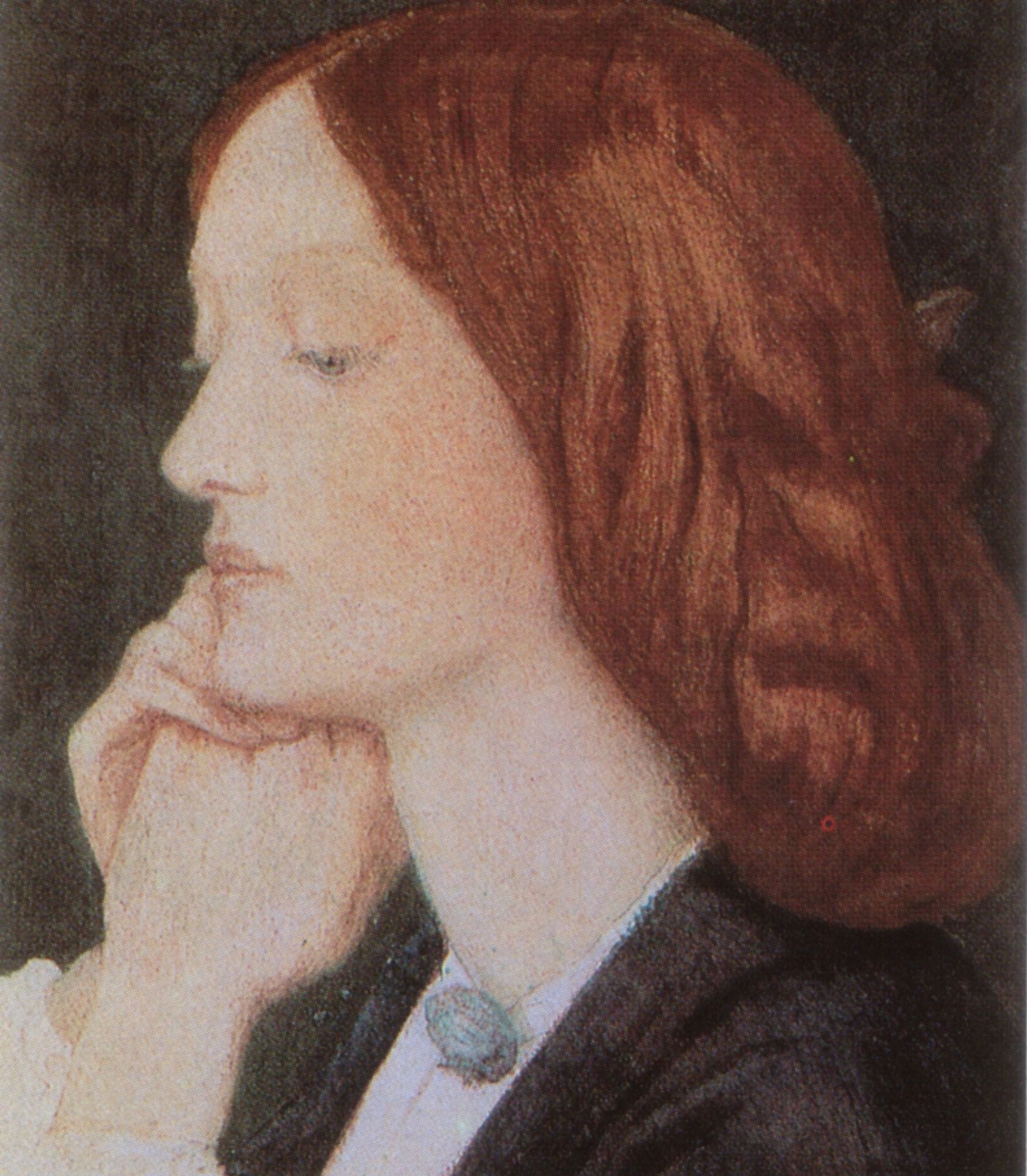 Portrait of Elizabeth Siddal by Dante Gabriel Rossetti