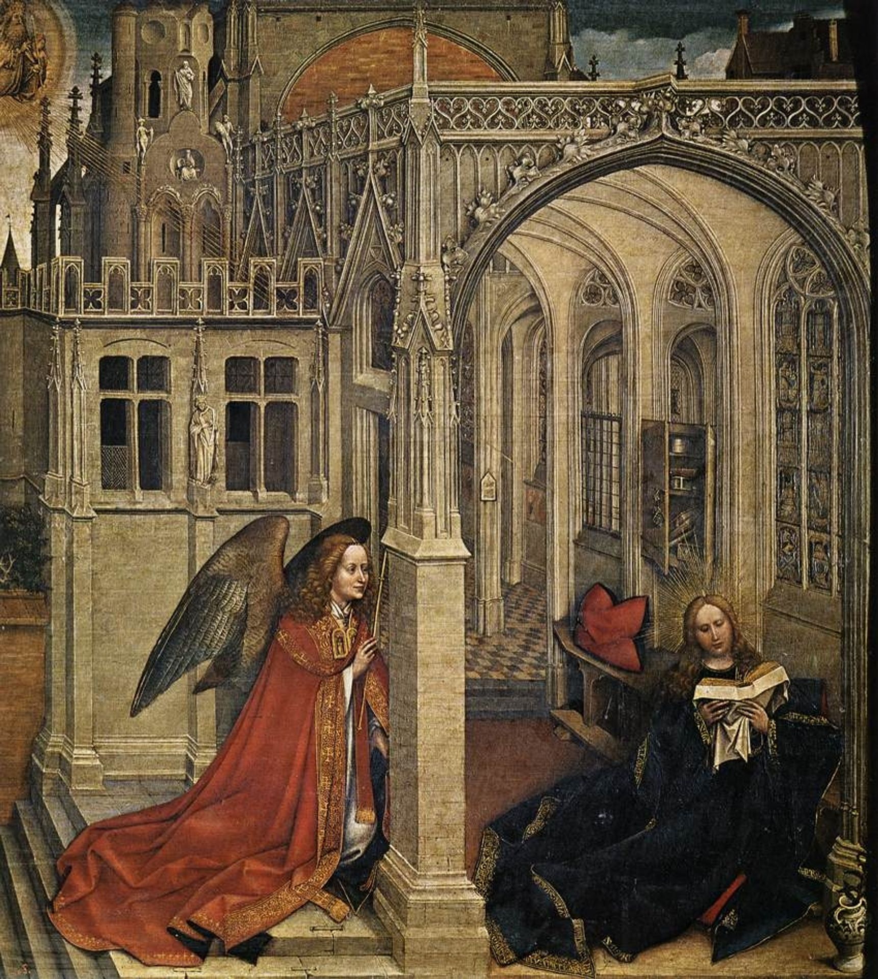 The Annunciation by Robert Campin