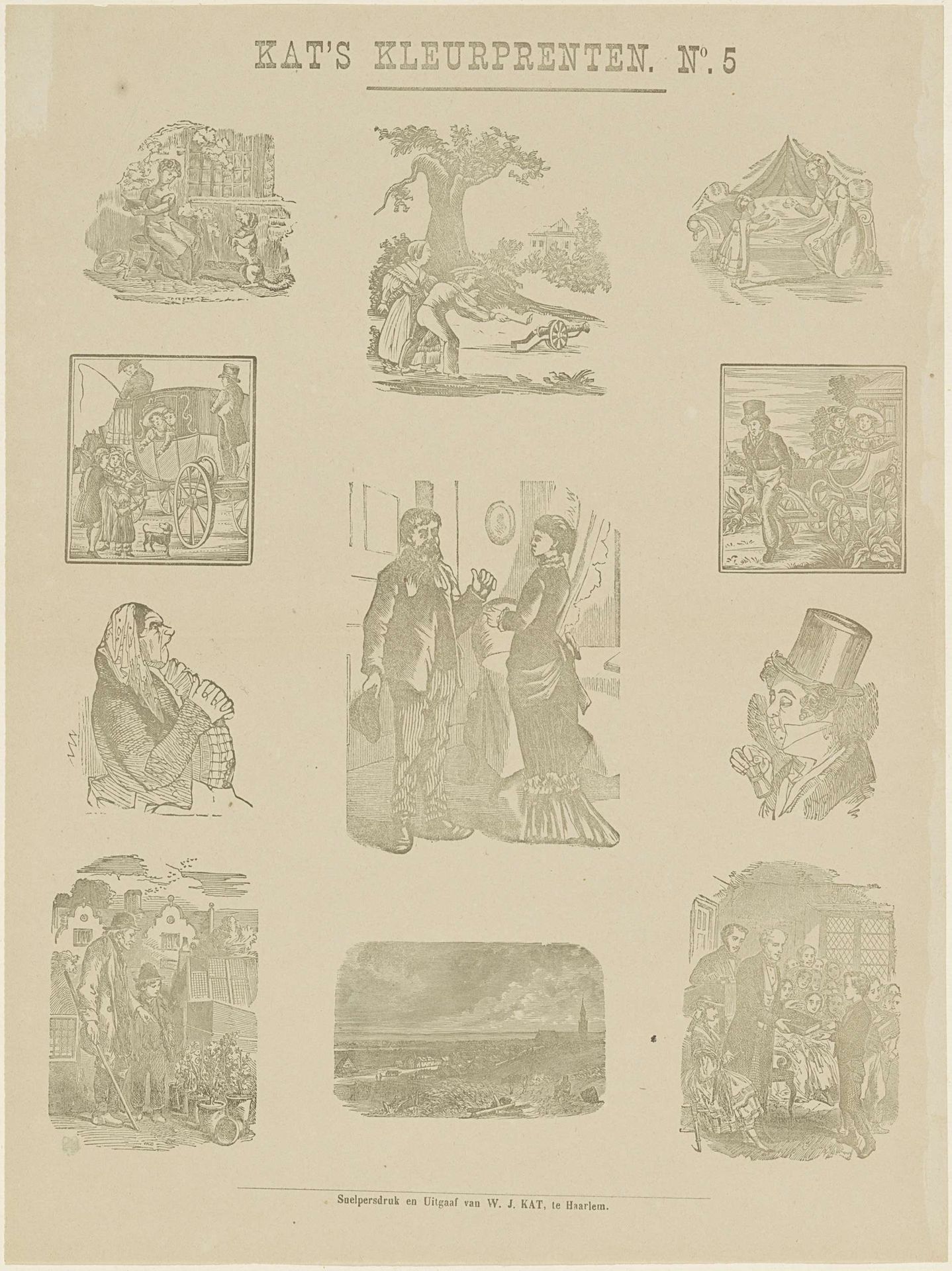 Verschillende voorstellingen by W.J. Kat