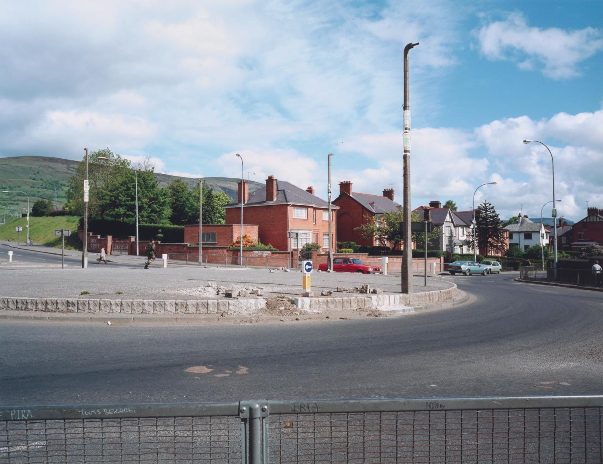 Roundabout, Andersonstown, Belfast by Paul Graham