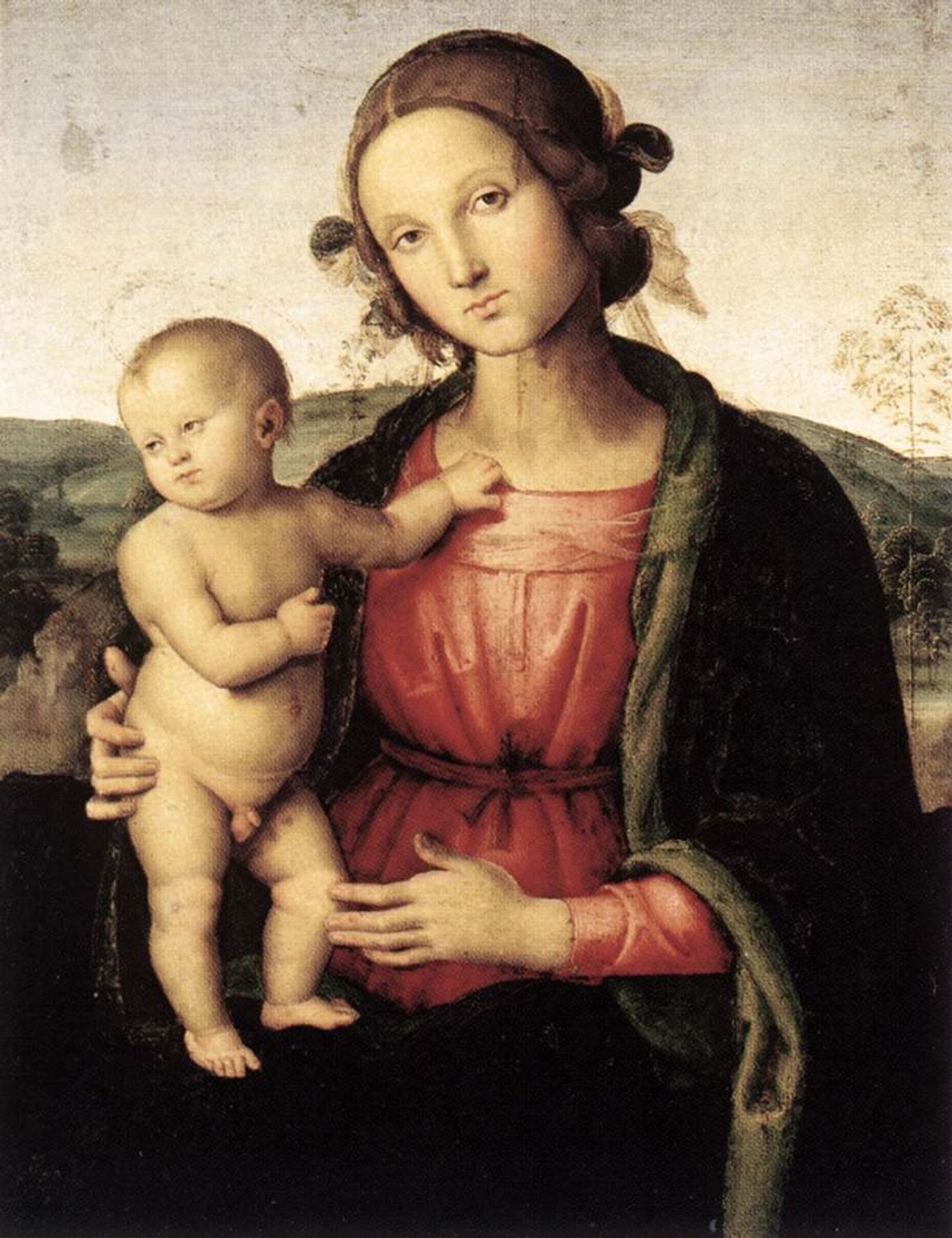 Madonna and Child by Pietro Perugino