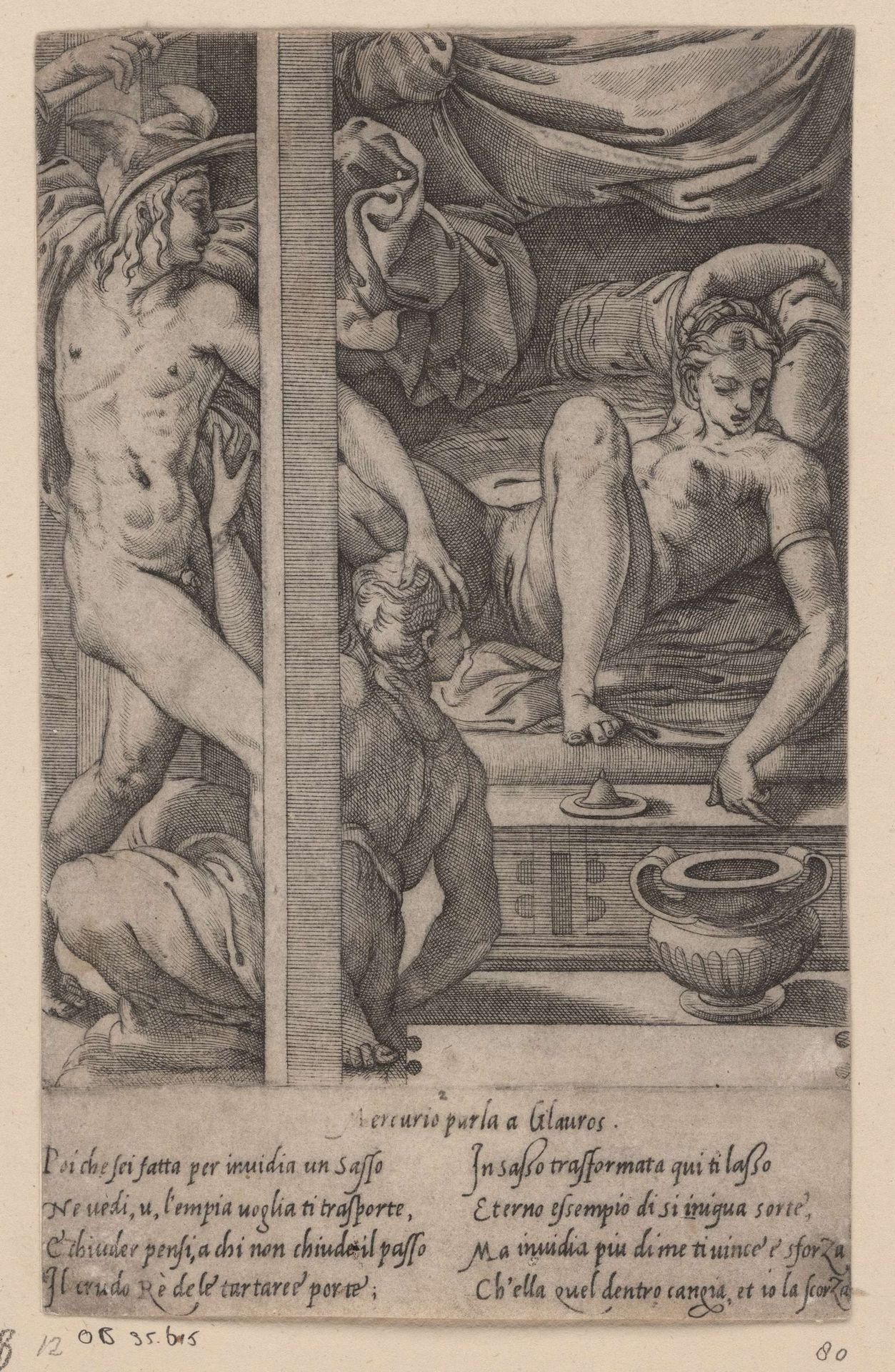 Loves of the Gods by Giovanni Jacopo Caraglio