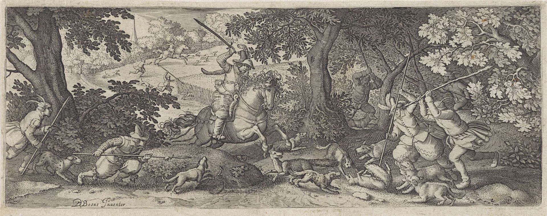 Fox Hunt by Pieter Serwouters