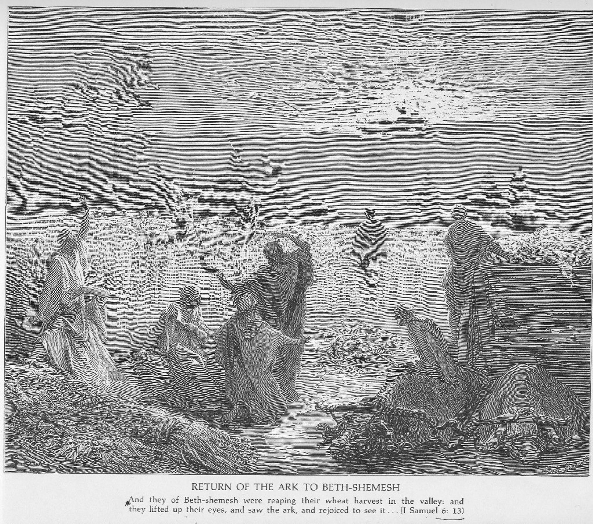 The Ark Is Returned to Beth shemesh by Gustave Dore