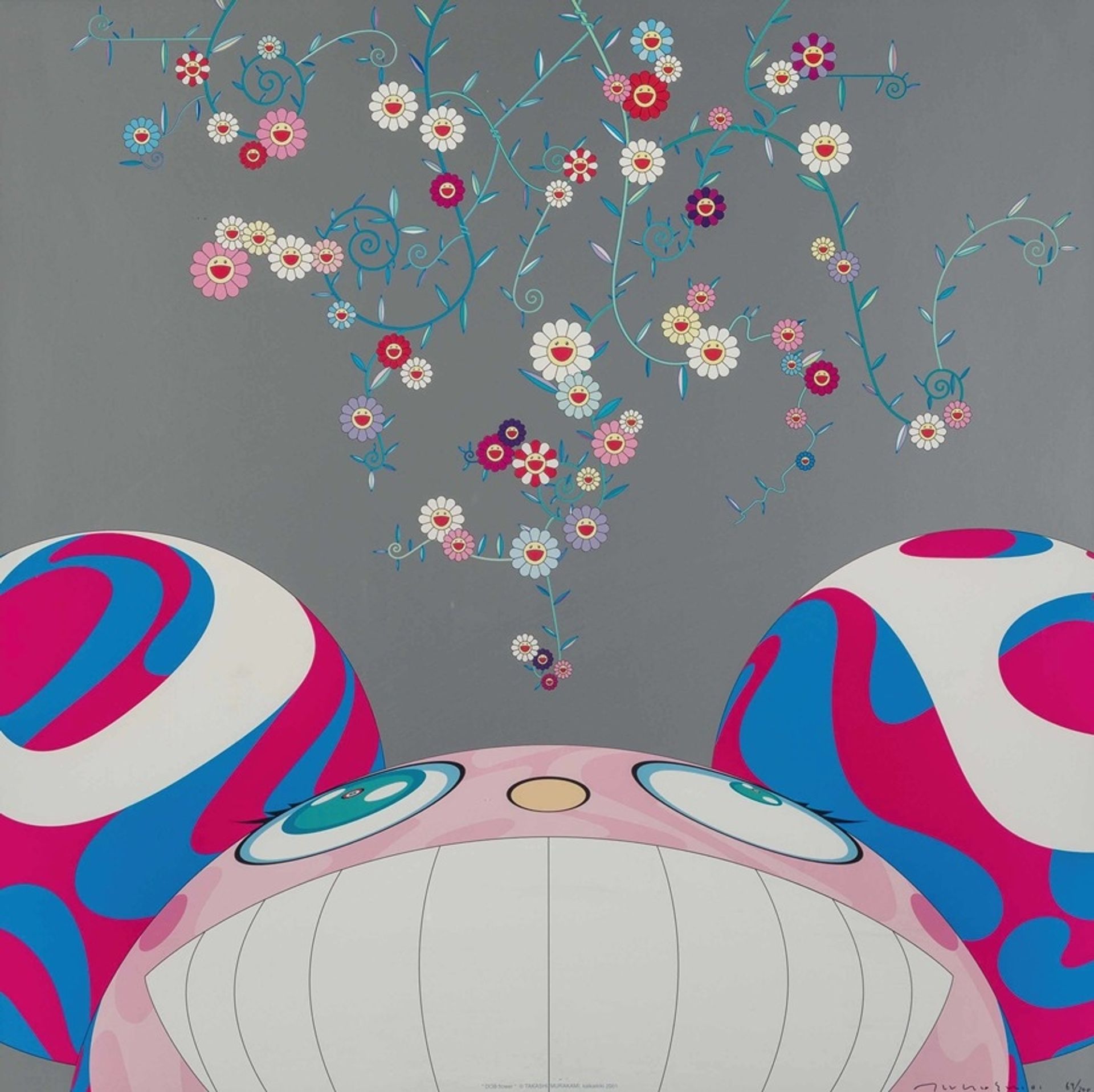 DOB Flower by Takashi Murakami