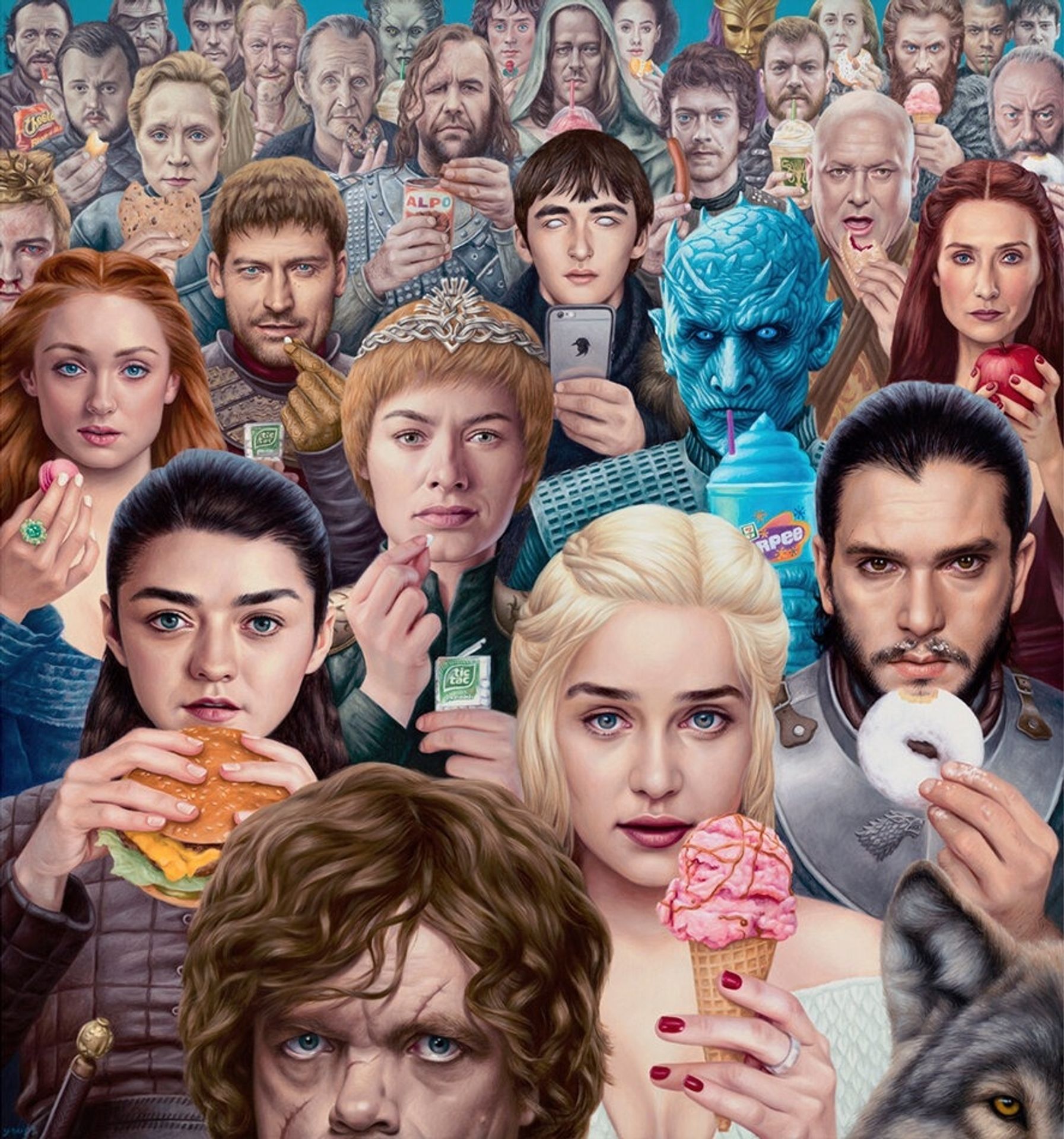 Obsession by Alex Gross