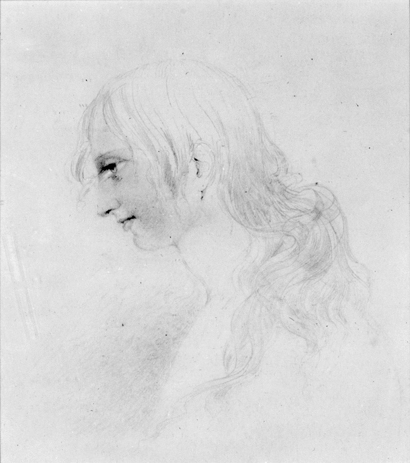 Head of a Girl (from McGuire Scrapbook) by James Varick Stout