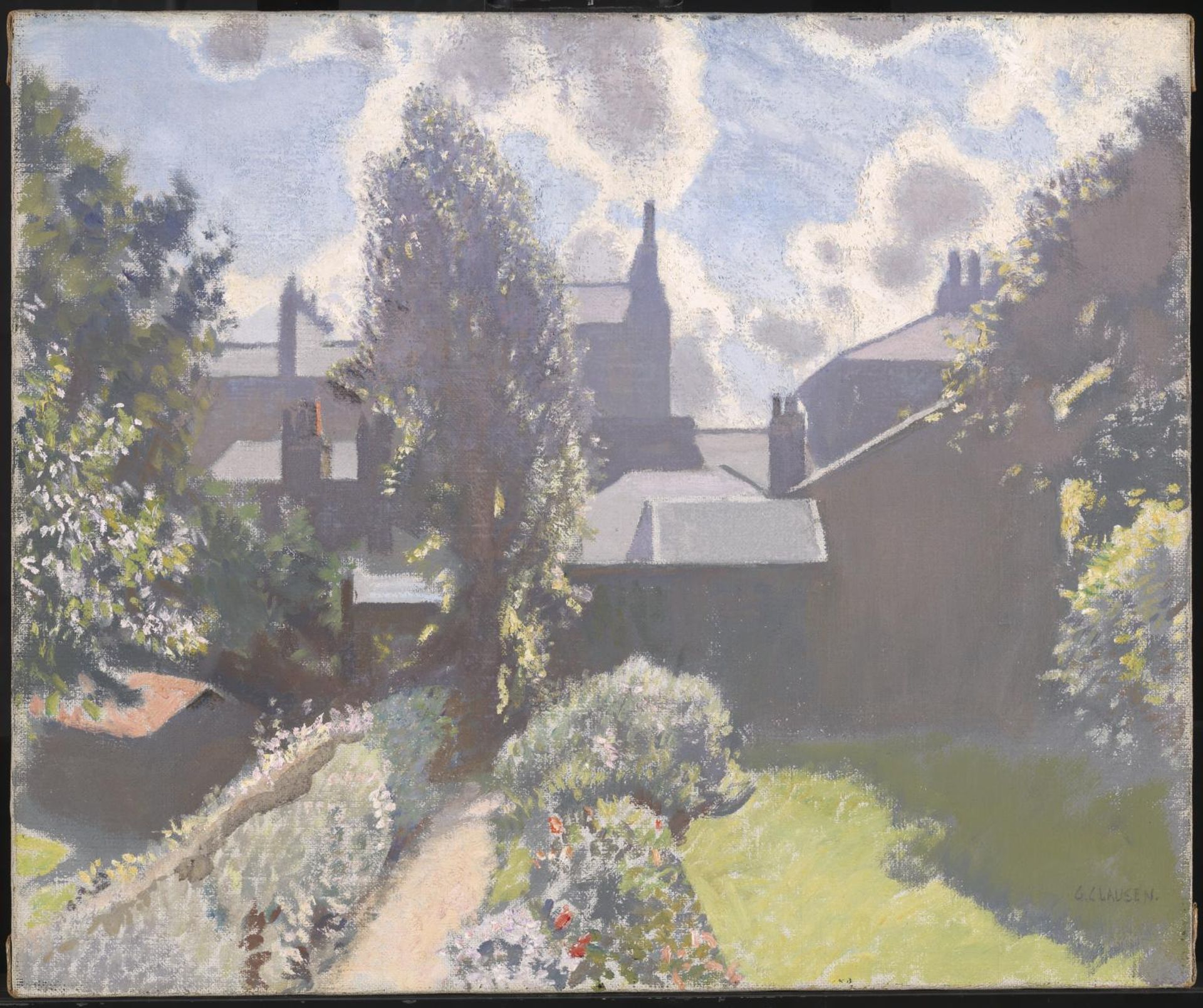 My Back Garden by  Sir George Clausen