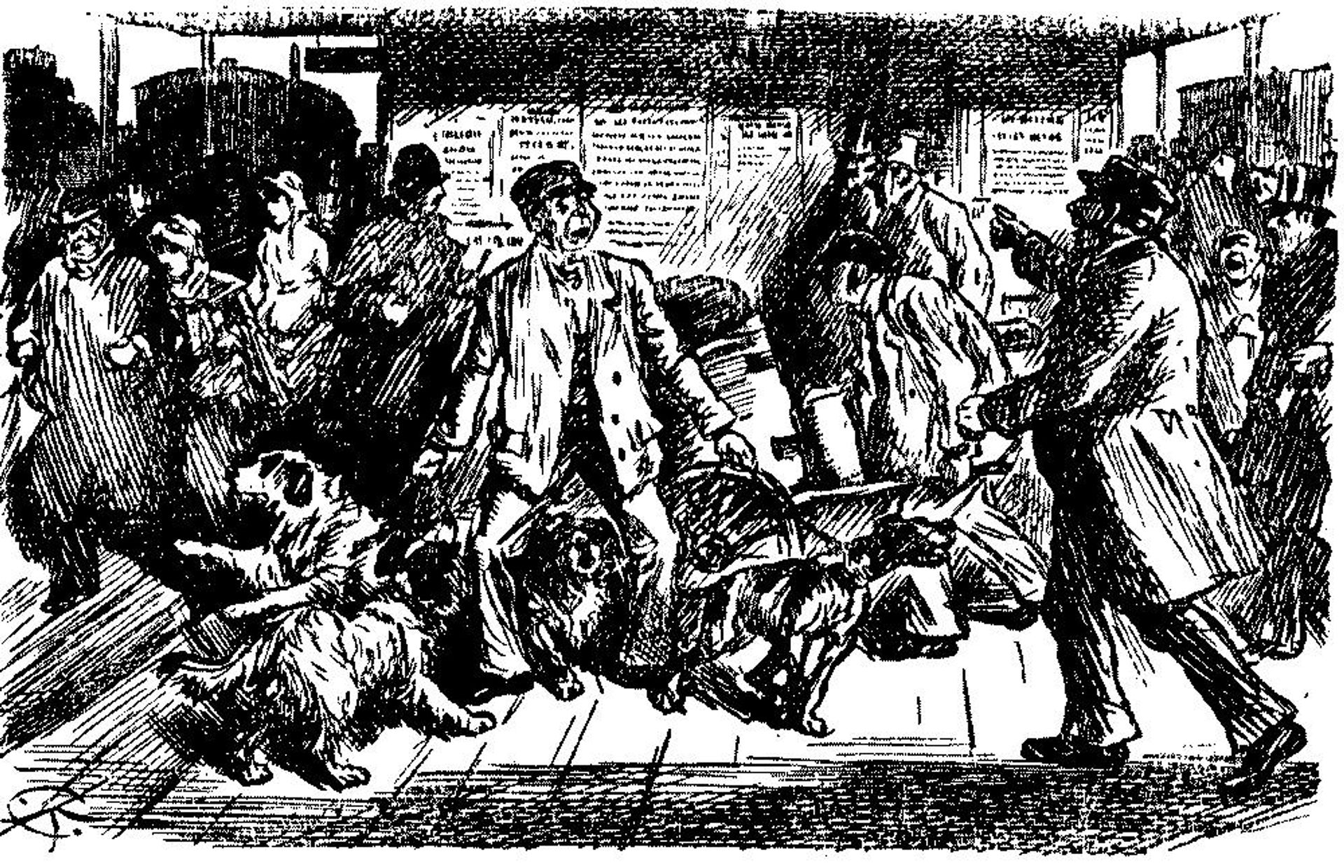 A DILEMMA by John Leech