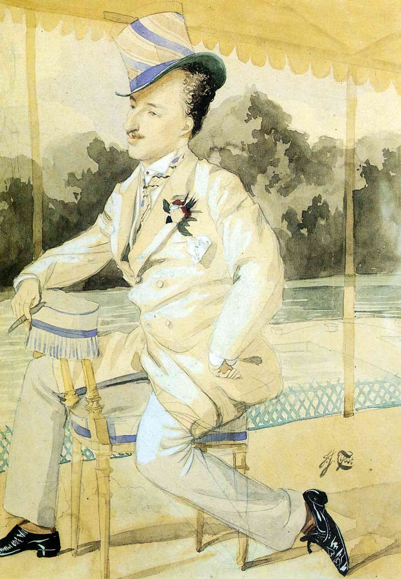 A Dandy by James Tissot