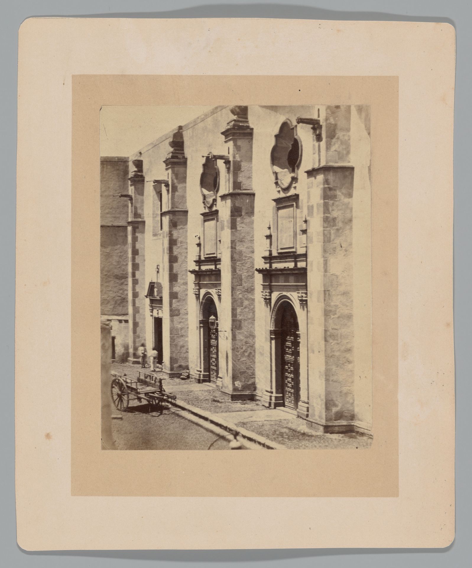 [Place of imprisonment for Emperor Maxmilian of Mexico and soldiers] by François Aubert
