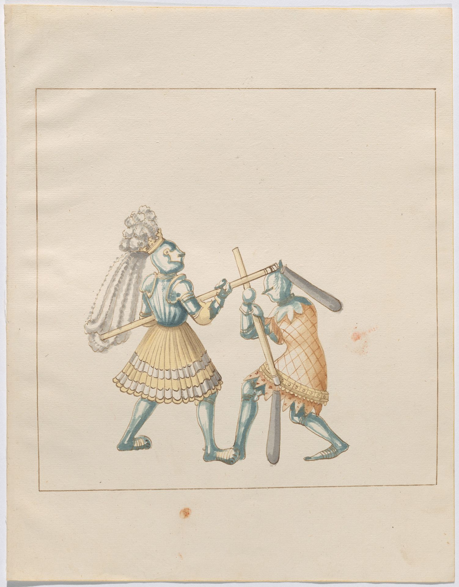 Foot Combat with Flails by Anonymous