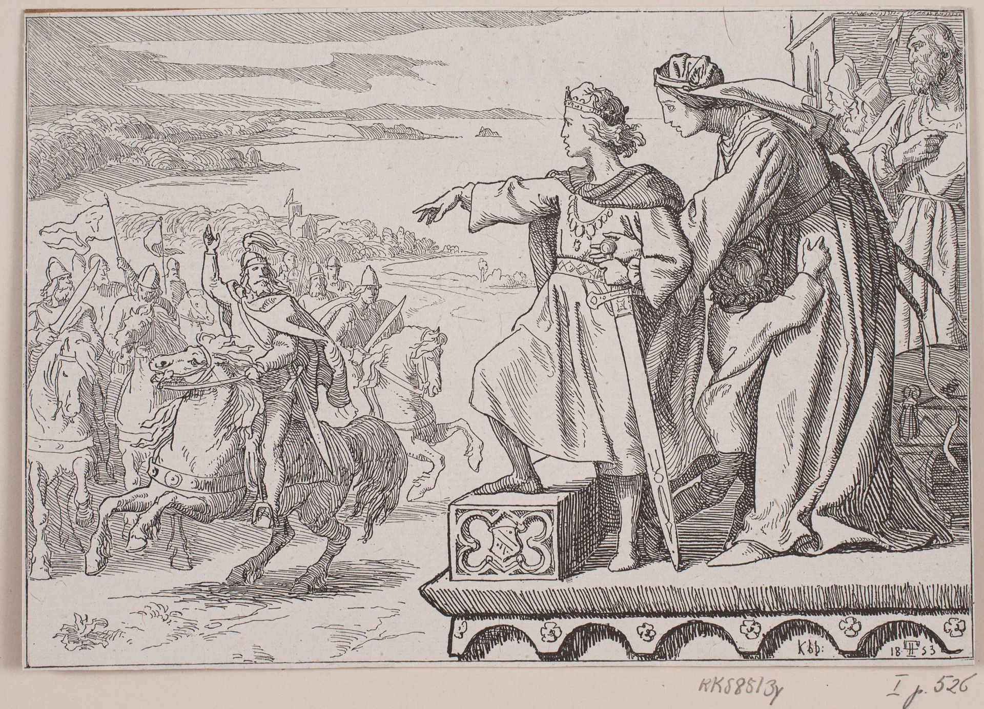 Illustration til "Erik Menveds kamp med de fredløse og Norge" by Anonymous