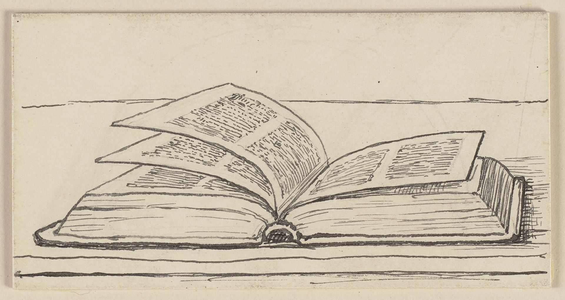 Drawing for the Primer_ Book by Hans Thoma