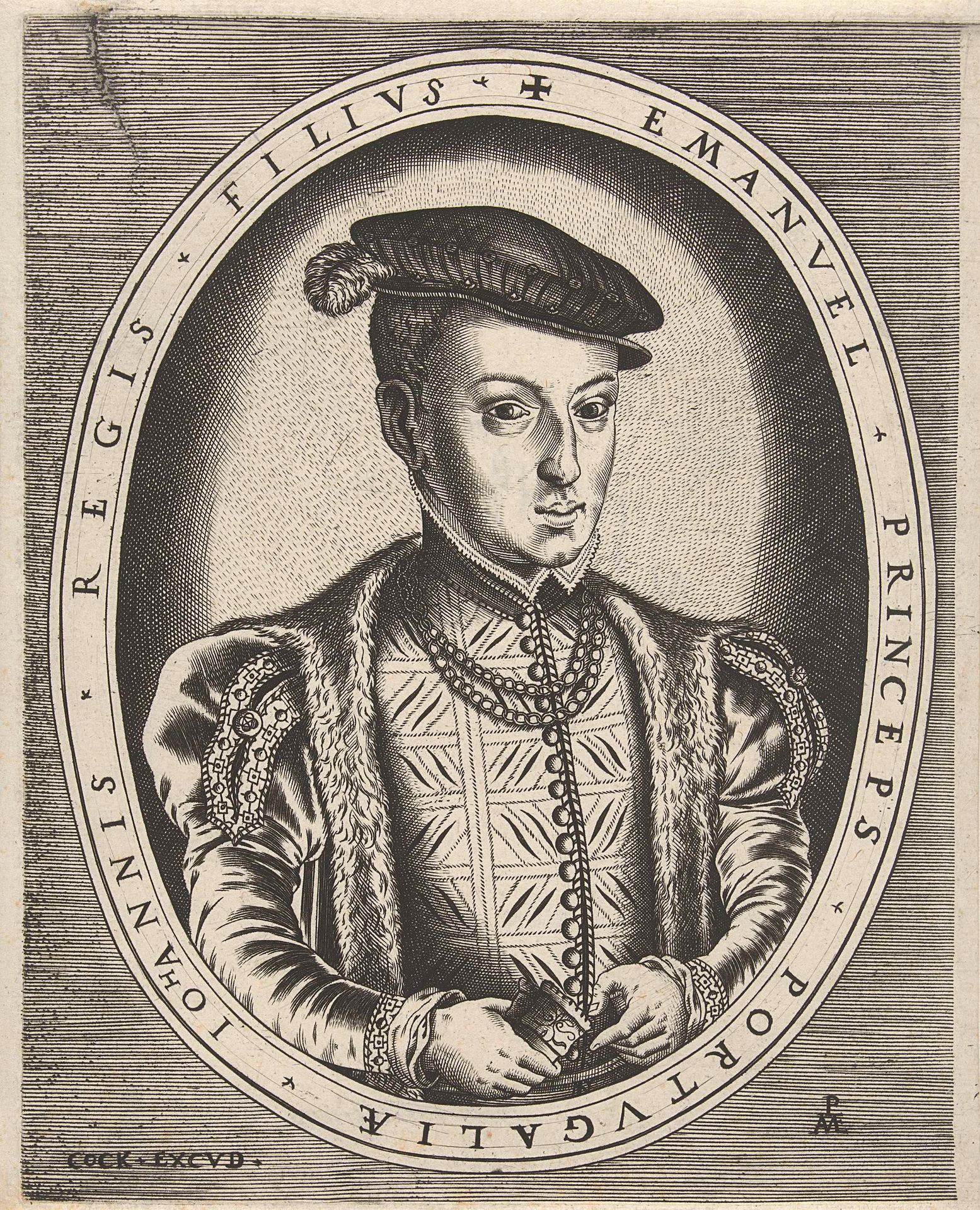 Portret van Johan Manuel van Portugal by Pieter van der Heyden
