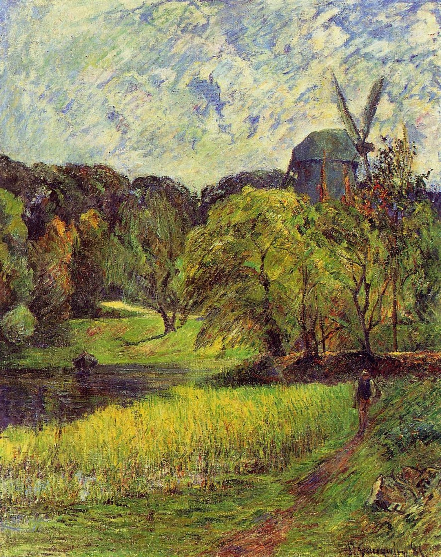 The Queen's Mill by Paul Gauguin