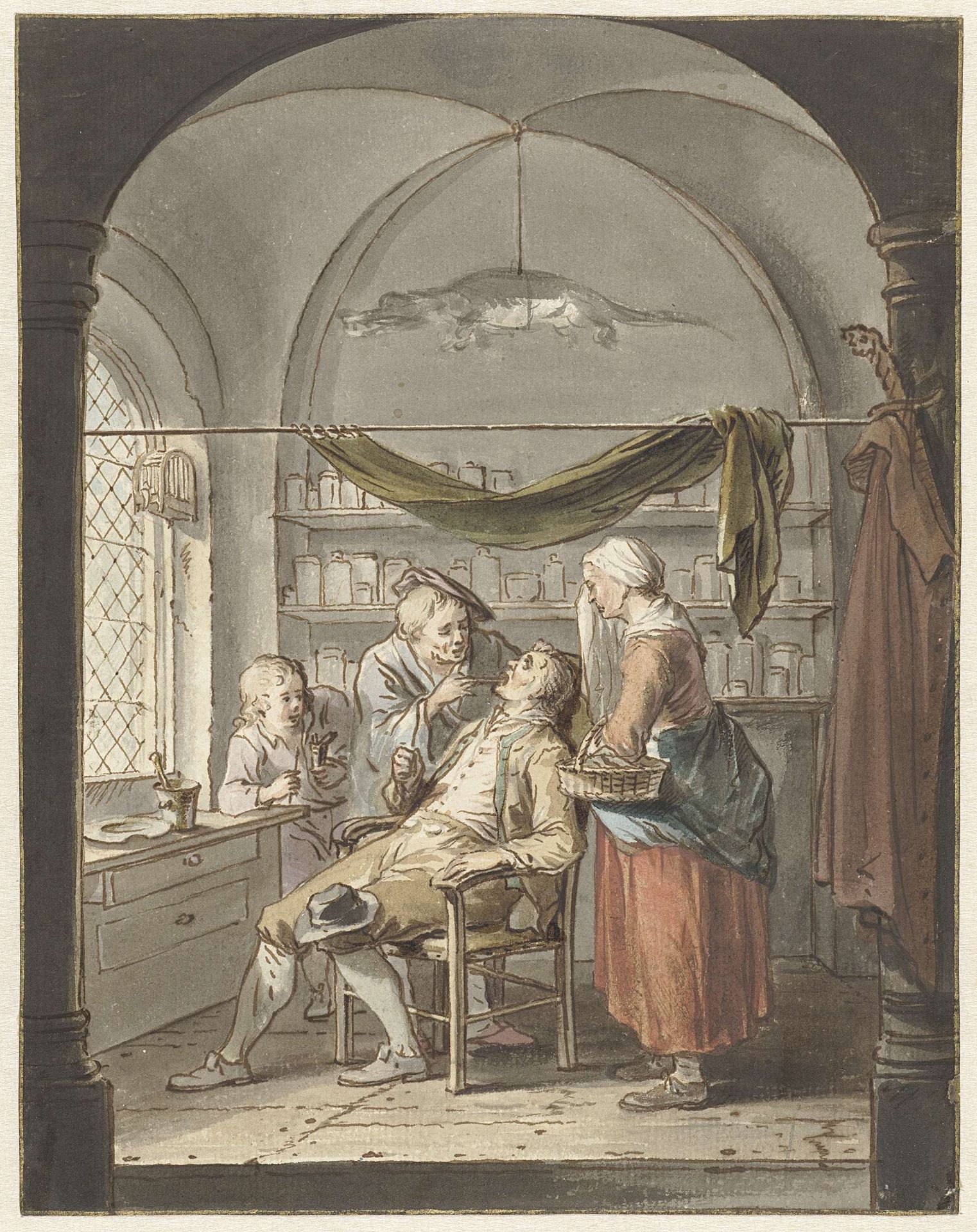 De tandmeester by Willem Joseph Laquy