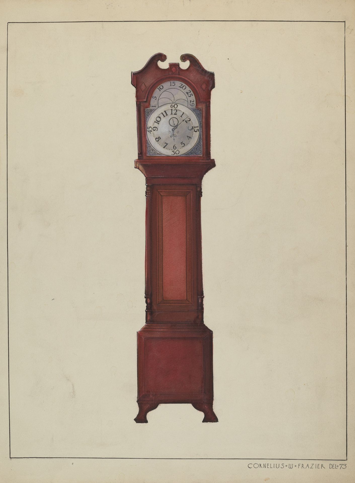 Grandfather's Clock by Cornelius Frazier